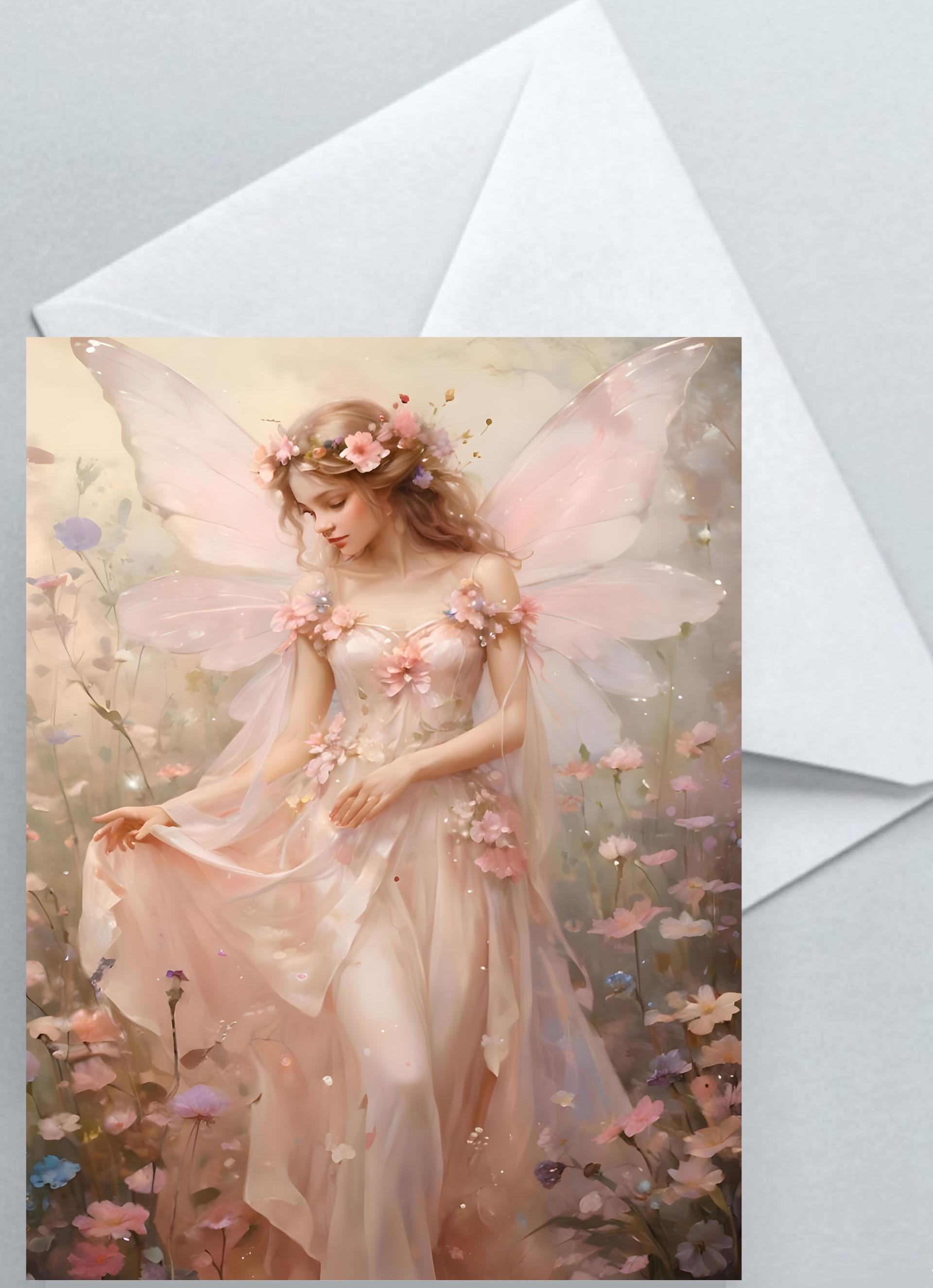 Fairy - Greeting Cards - Fae Note Cards, Single or Bulk Pack of 10