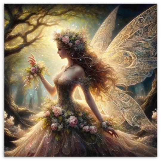 Fairy Greeting Cards, Large and Small Notecards, Birthday, Invitations