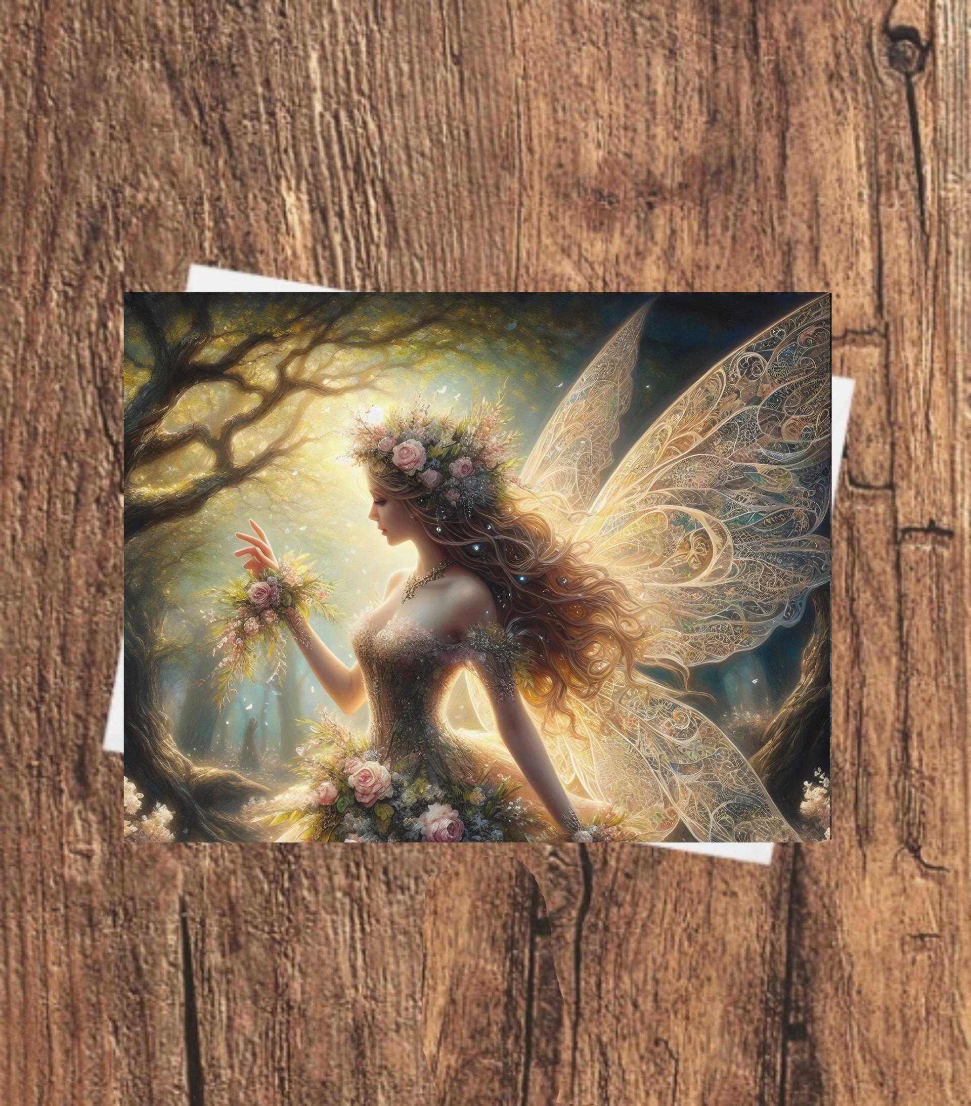 Fairy Greeting Cards, Large and Small Notecards, Birthday, Invitations