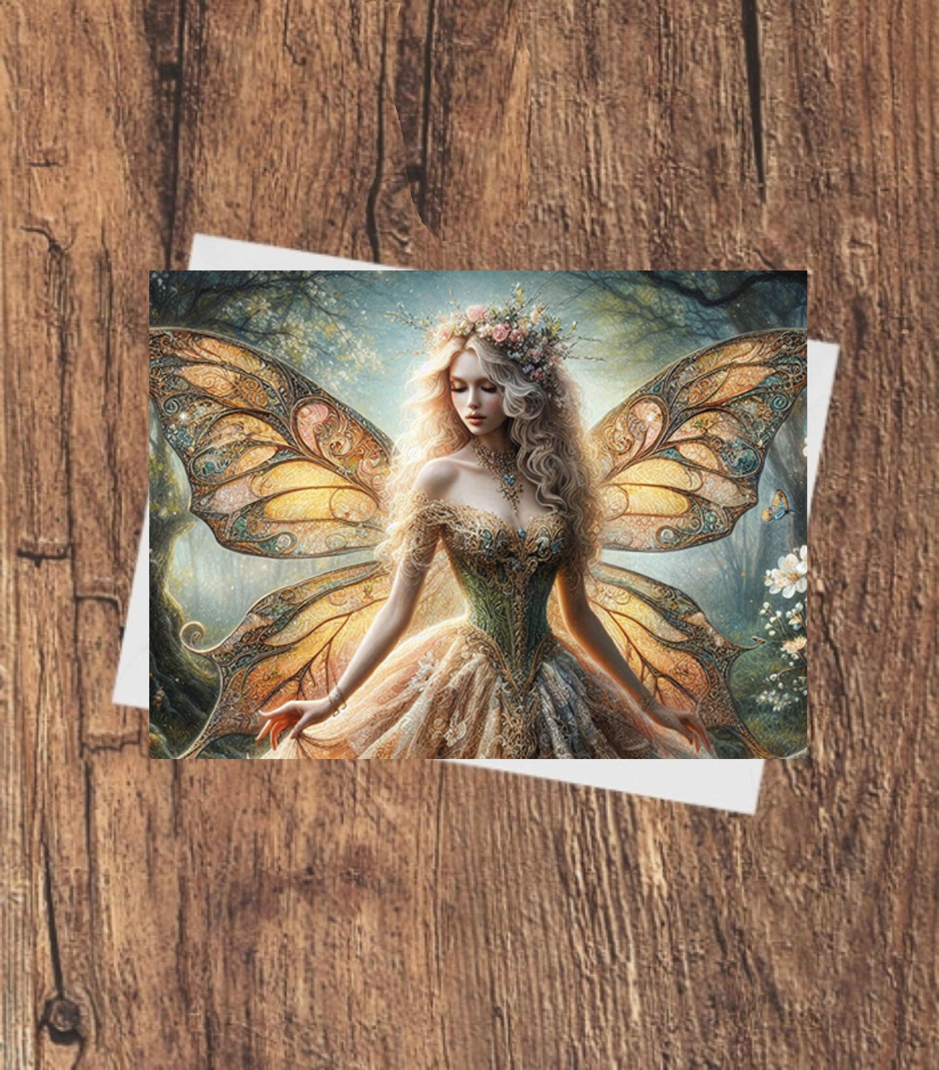 Fairy - Greeting Cards - Fae Note Cards, Single or Bulk Pack of 10