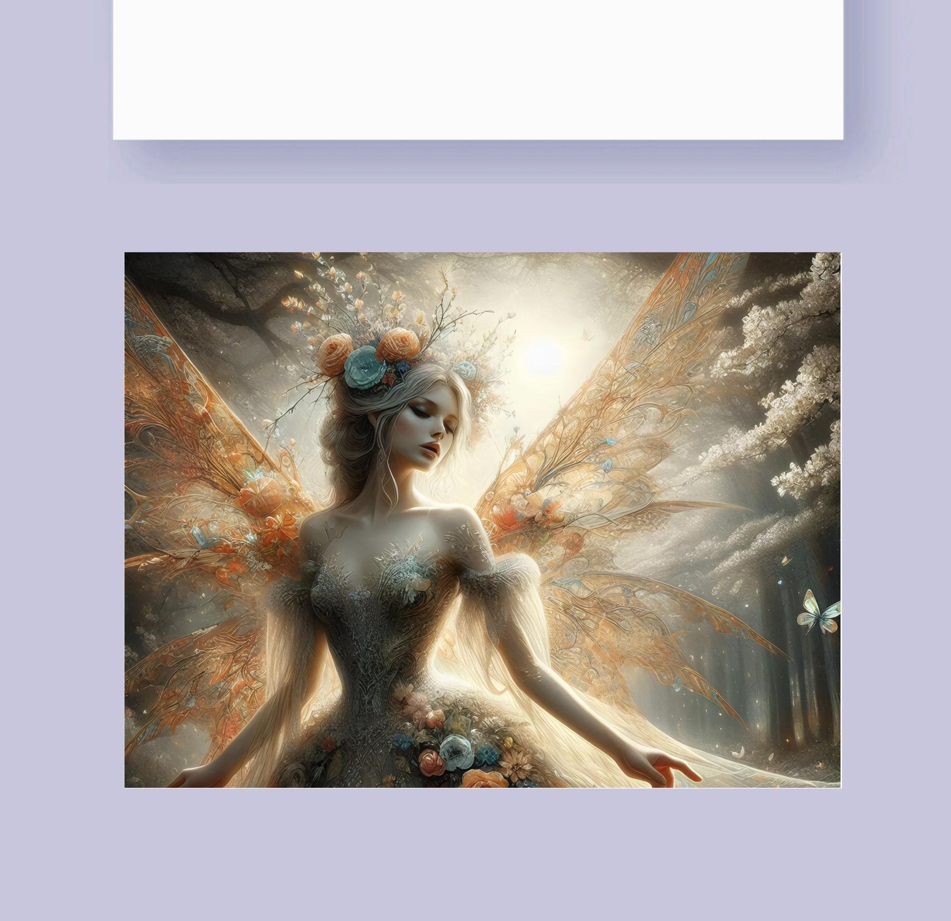 Fairy - Greeting Cards - Fae Note Cards, Single or Bulk Pack of 10