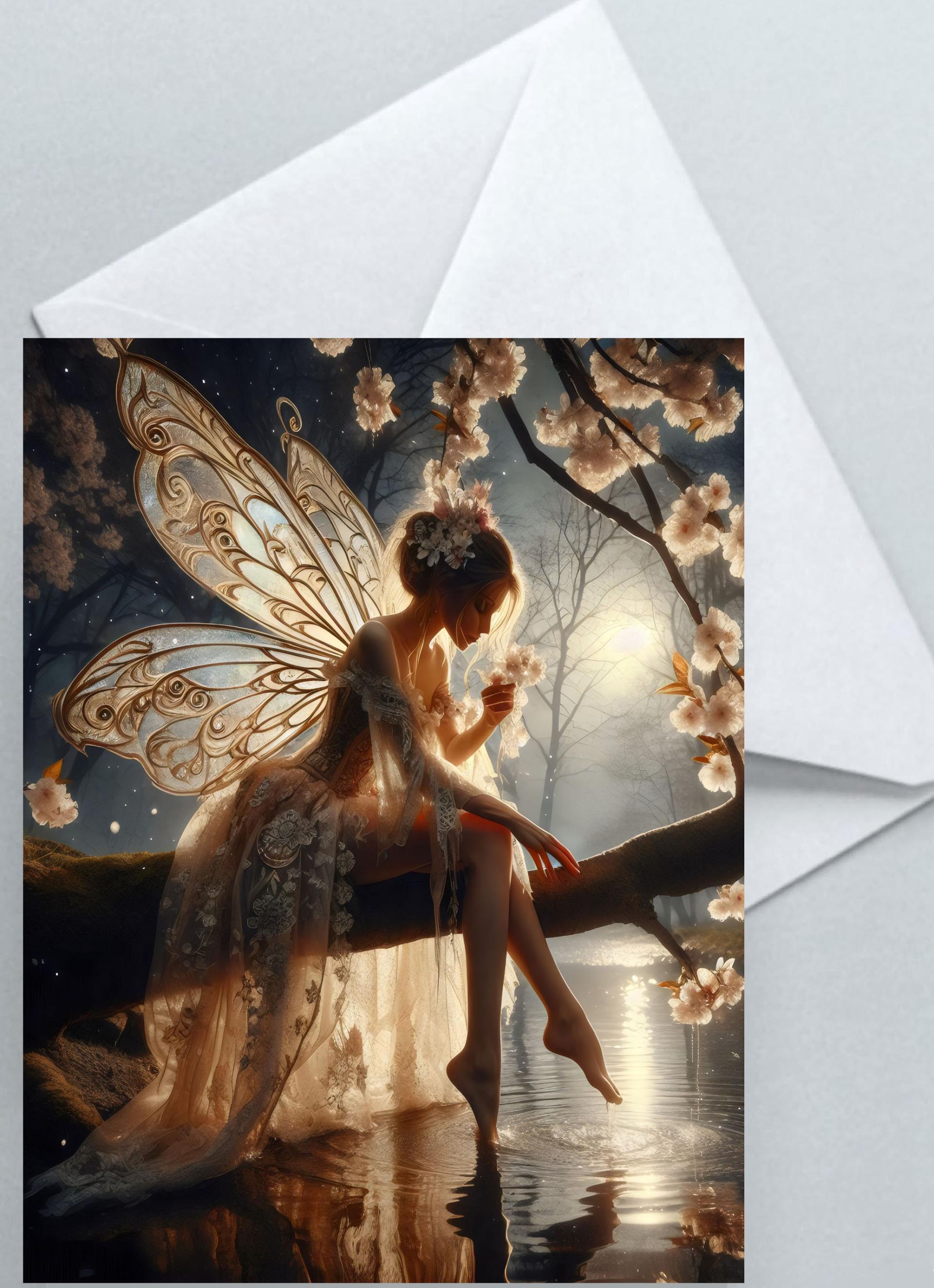 Fairy - Greeting Cards - Fae Note Cards, Single or Bulk Pack of 10