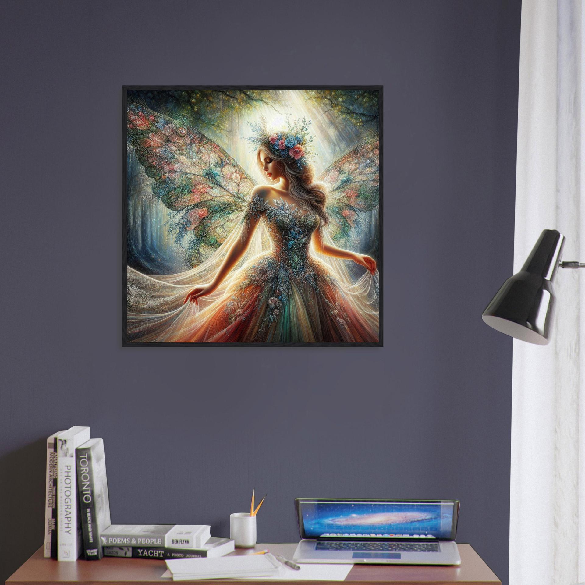 Fairy Print - Framed or Unframed - Original Art - Print on Paper
