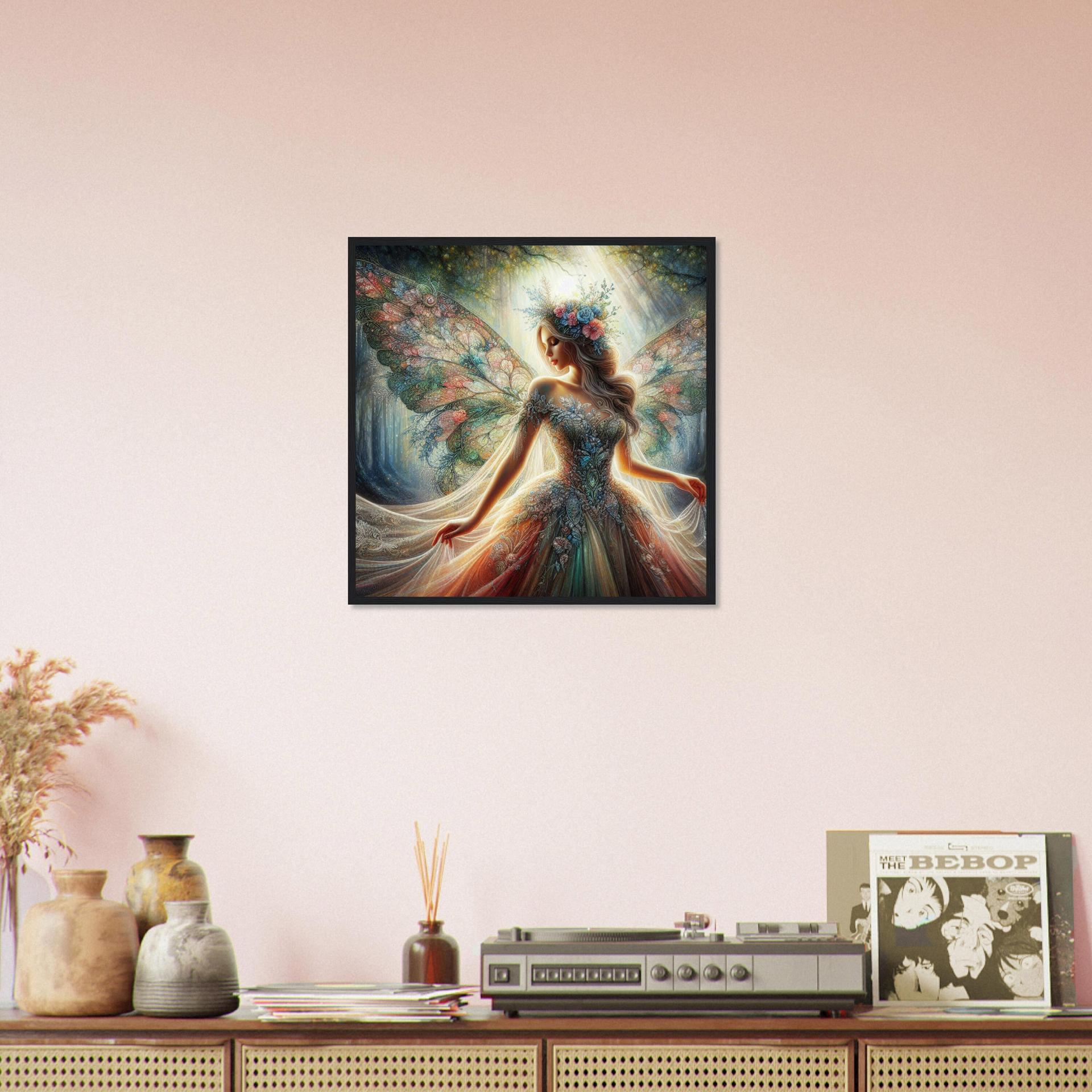 Fairy Print - Framed or Unframed - Original Art - Print on Paper