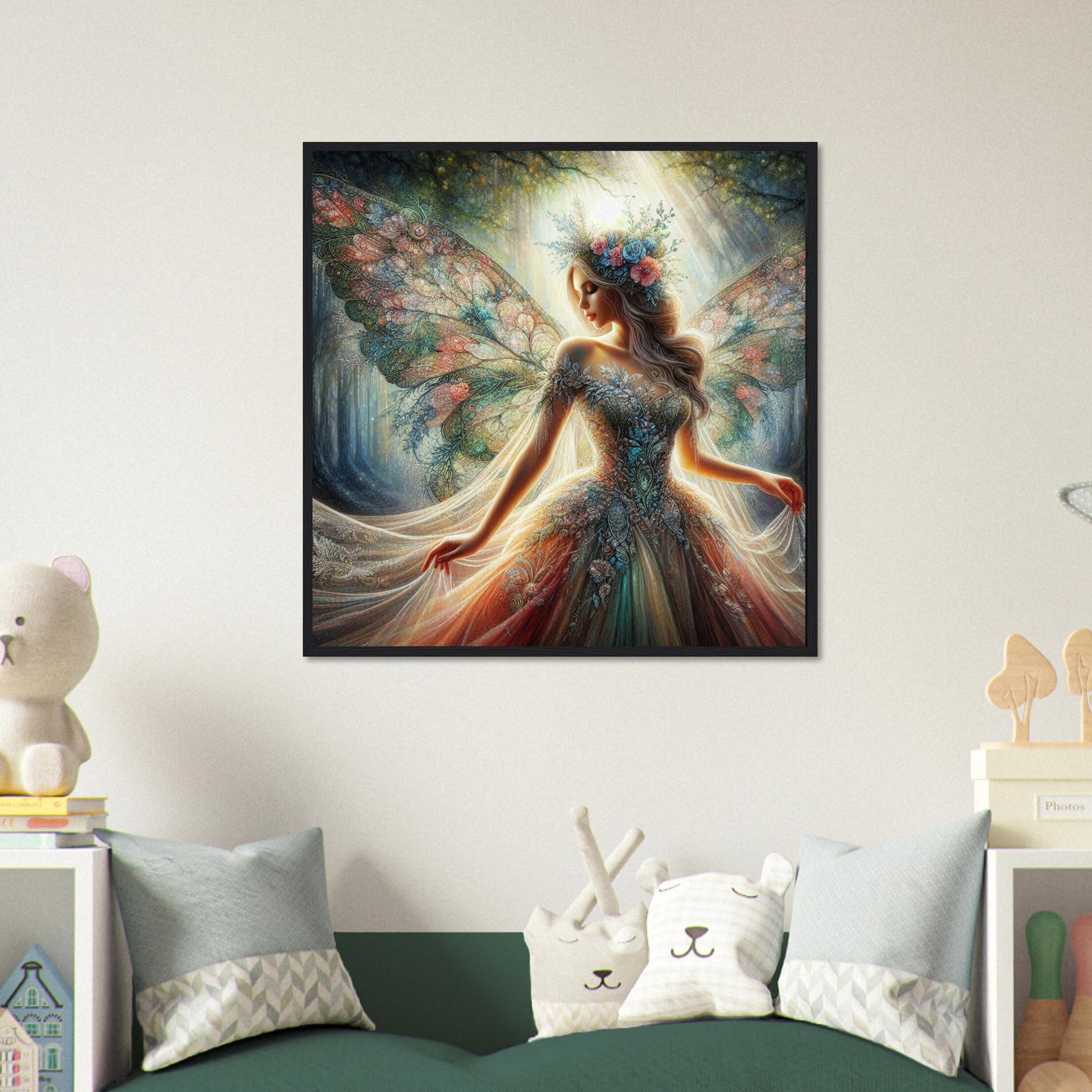 Fairy Print - Framed or Unframed - Original Art - Print on Paper