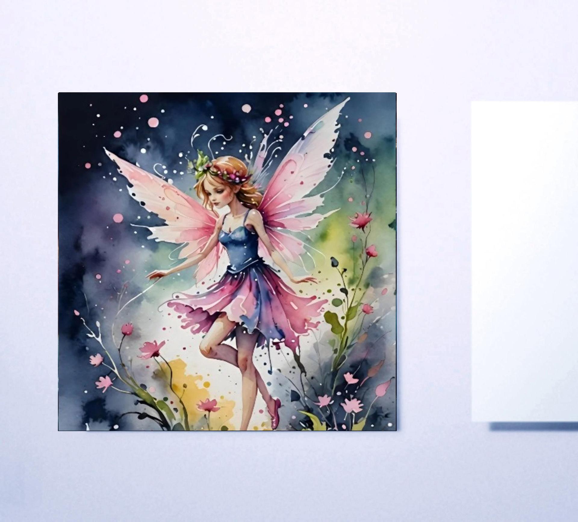 Fairy Greeting Cards, Set of 4 Designs, Bulk Pack of Cards
