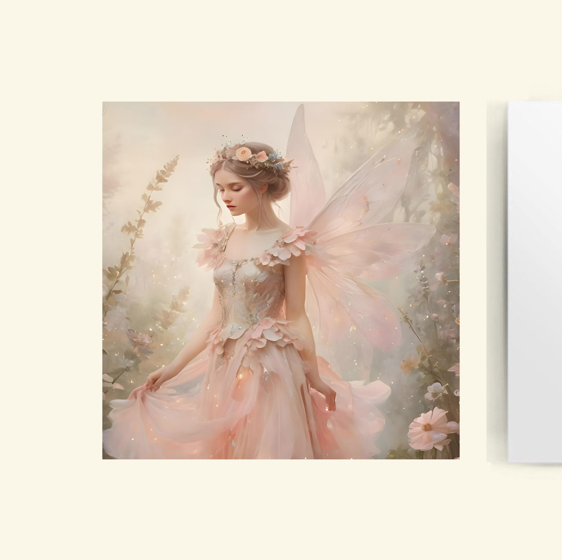 Fairy Greeting Cards, Set of 5 Designs, Bulk Pack of Cards