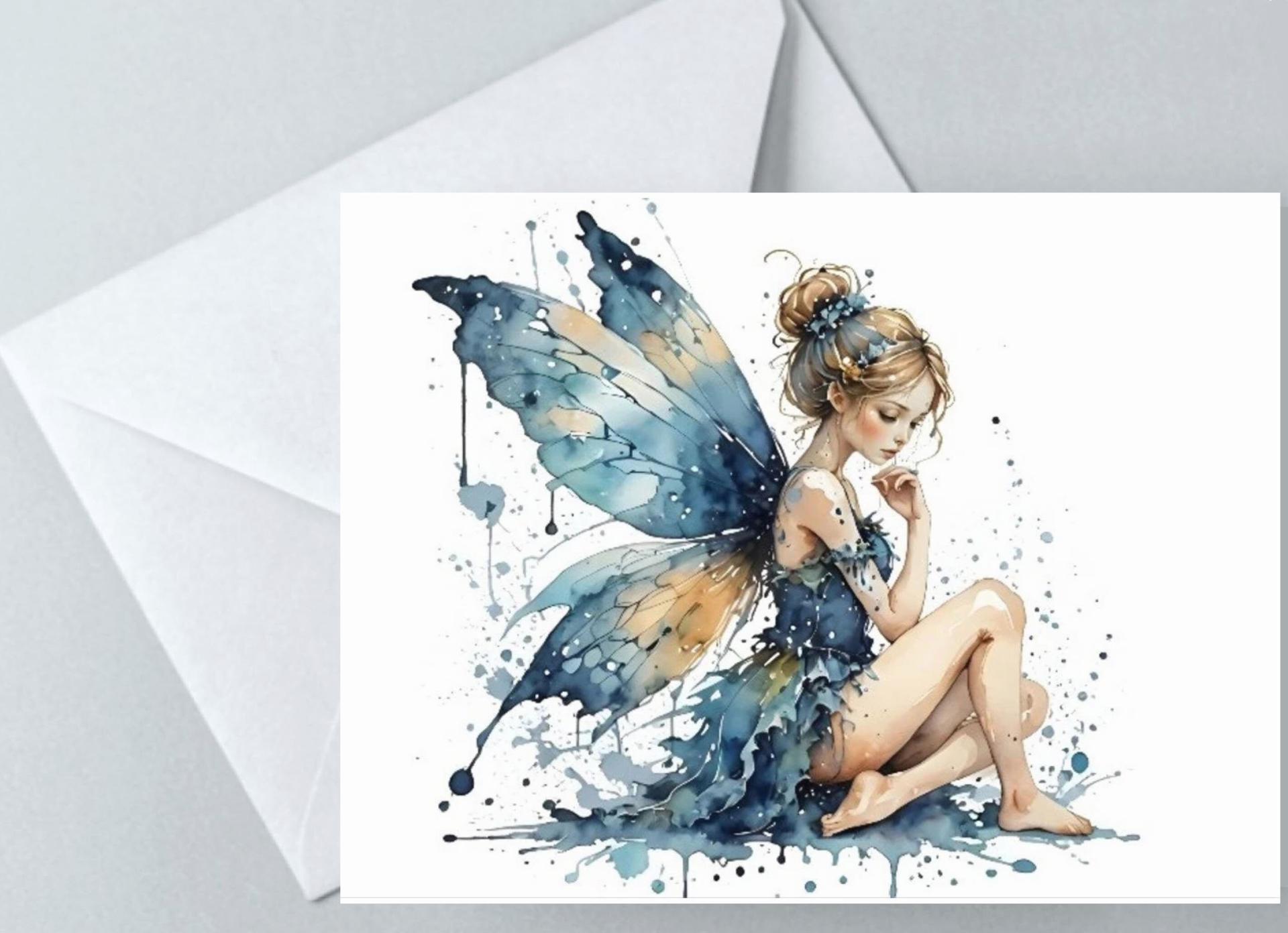 Fairy - Greeting Cards - Fae Note Cards, Single or Bulk Pack of 10