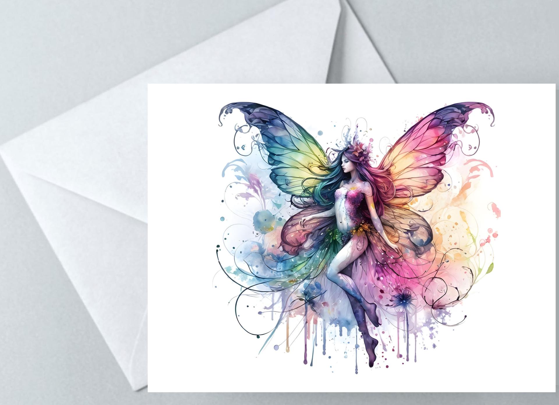 Fairy - Greeting Cards - Fae Note Cards, Single or Bulk Pack of 10