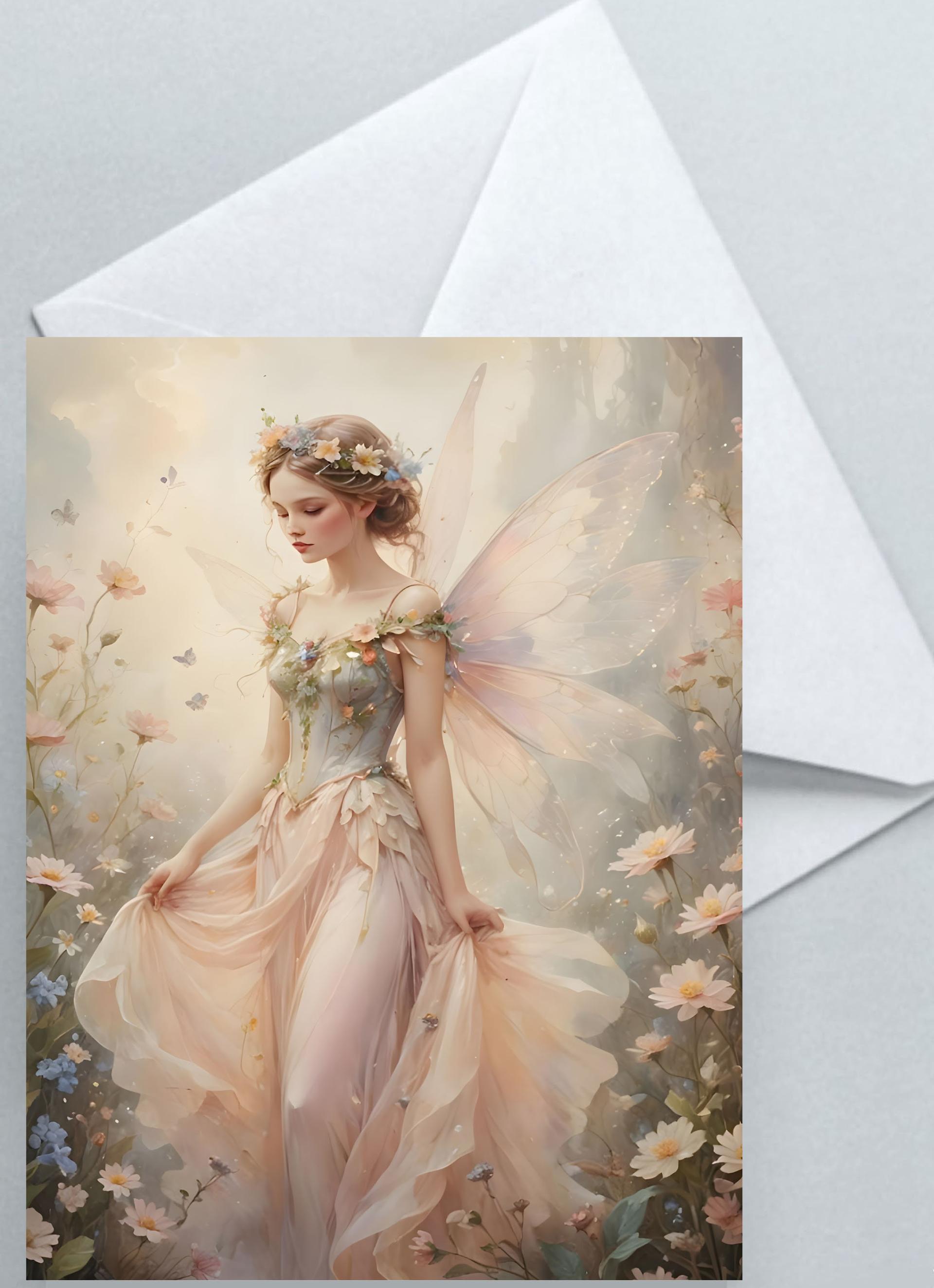 Fairy - Greeting Cards - Fae Note Cards, Single or Bulk Pack of 10