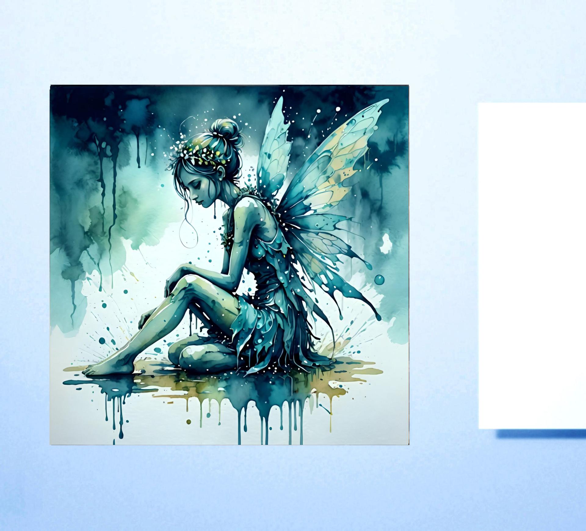 Set of Fairy Gift Cards, 7 Designs, Bulk Pack of Cards