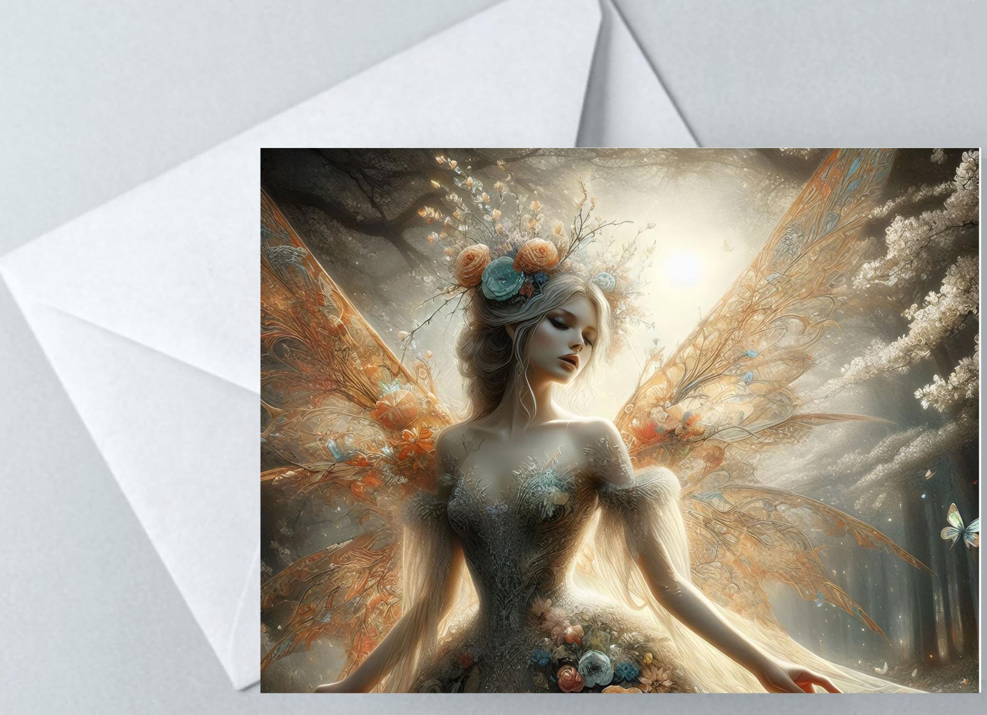 Fairy - Greeting Cards - Fae Note Cards, Single or Bulk Pack of 10