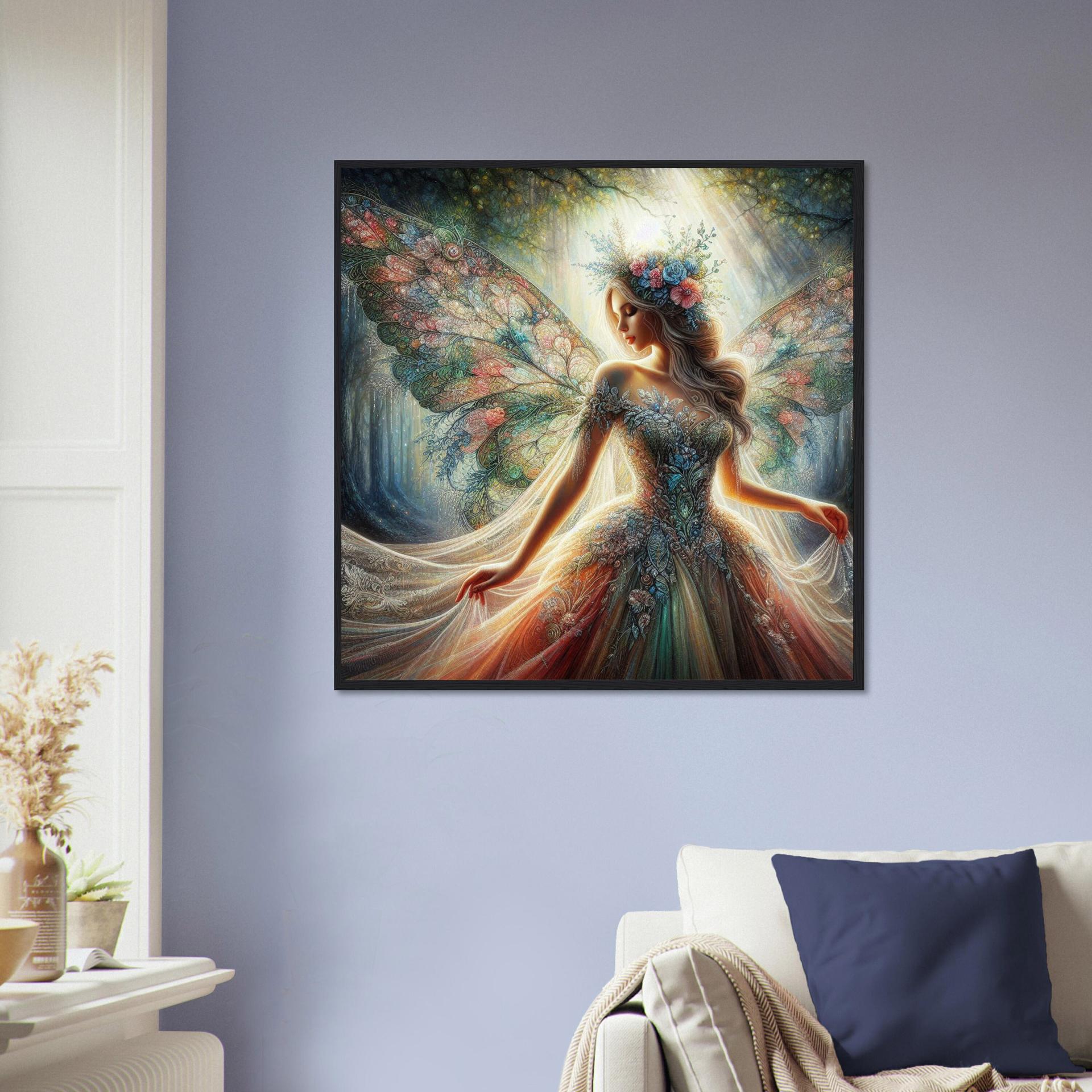Fairy Print - Framed or Unframed - Original Art - Print on Paper