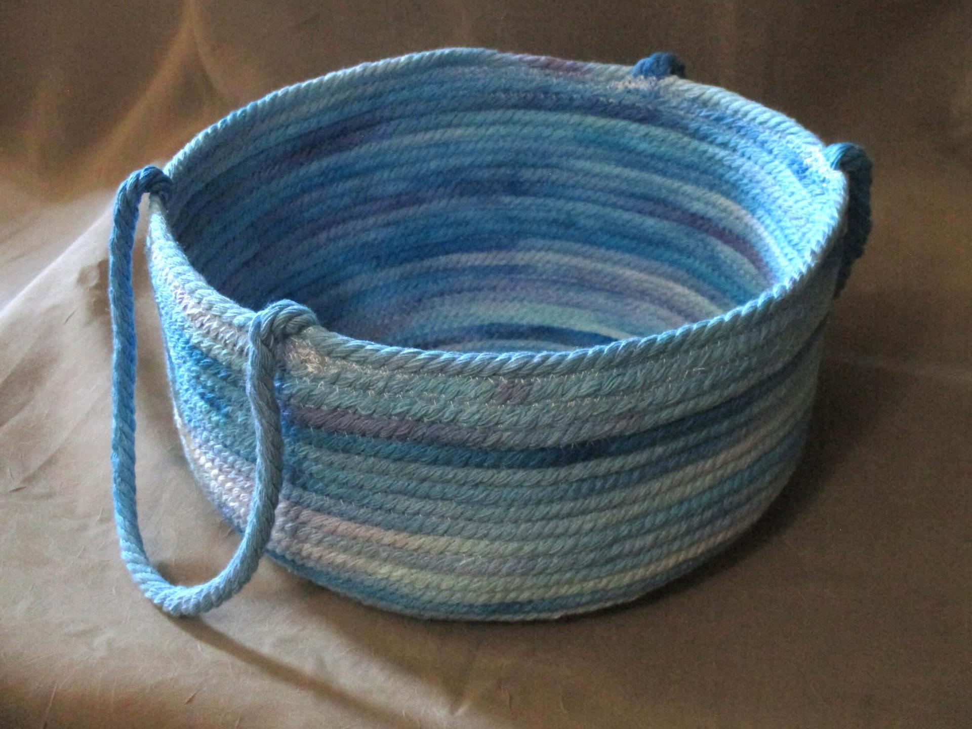 Rope Bowls,  Handmade Cotton Rope Bowls