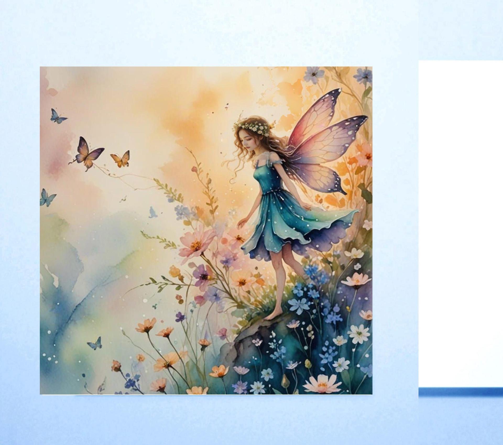 Fairy - Greeting Cards - Fae Note Cards, Single or Bulk Pack of 10