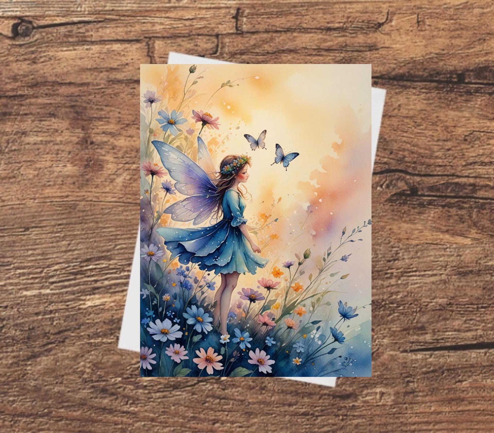 Fairy - Greeting Cards - Fae Note Cards, Single or Bulk Pack of 10