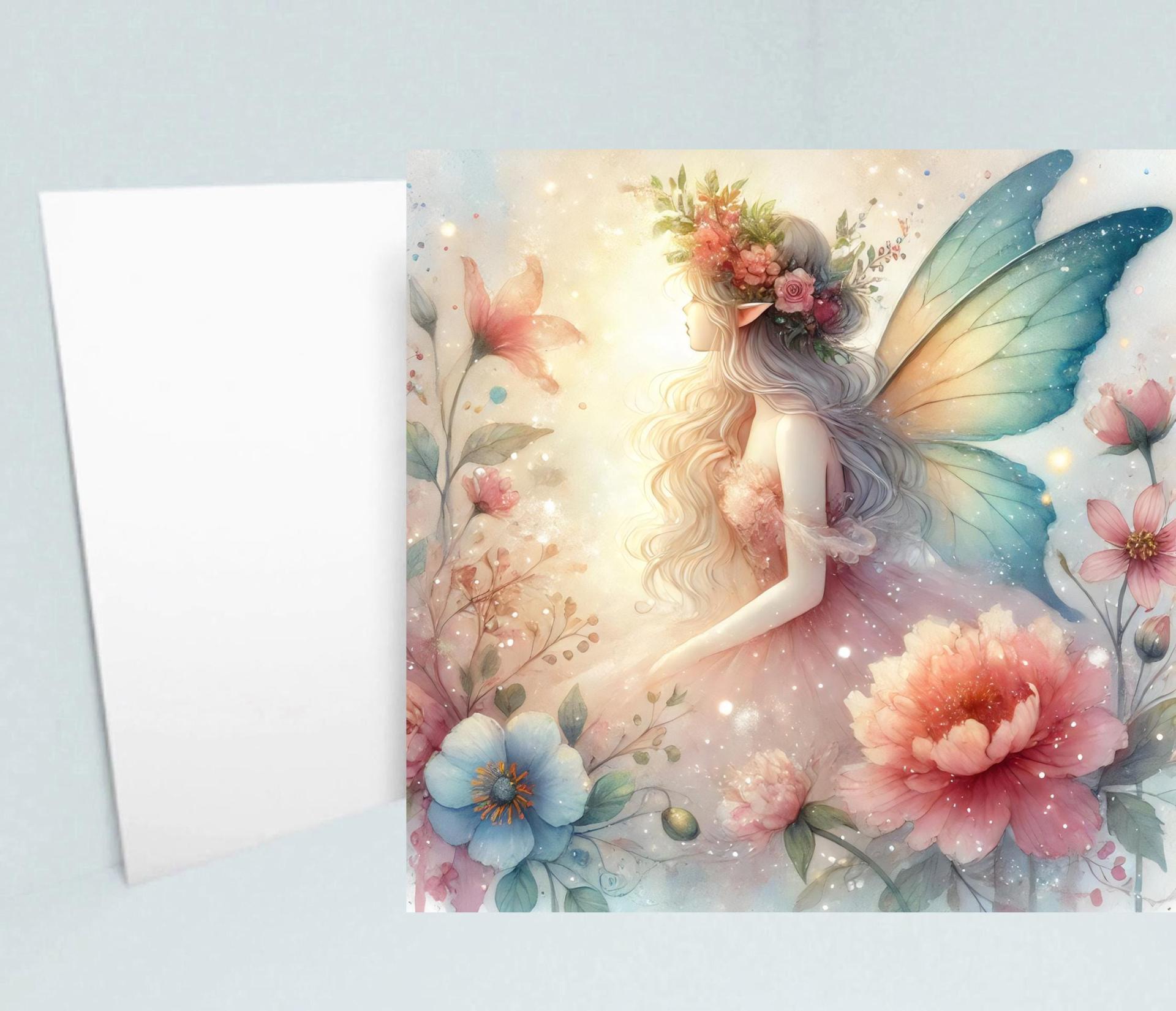 Fairy Greeting Cards, Large and Small Notecards, Birthday, Invitations