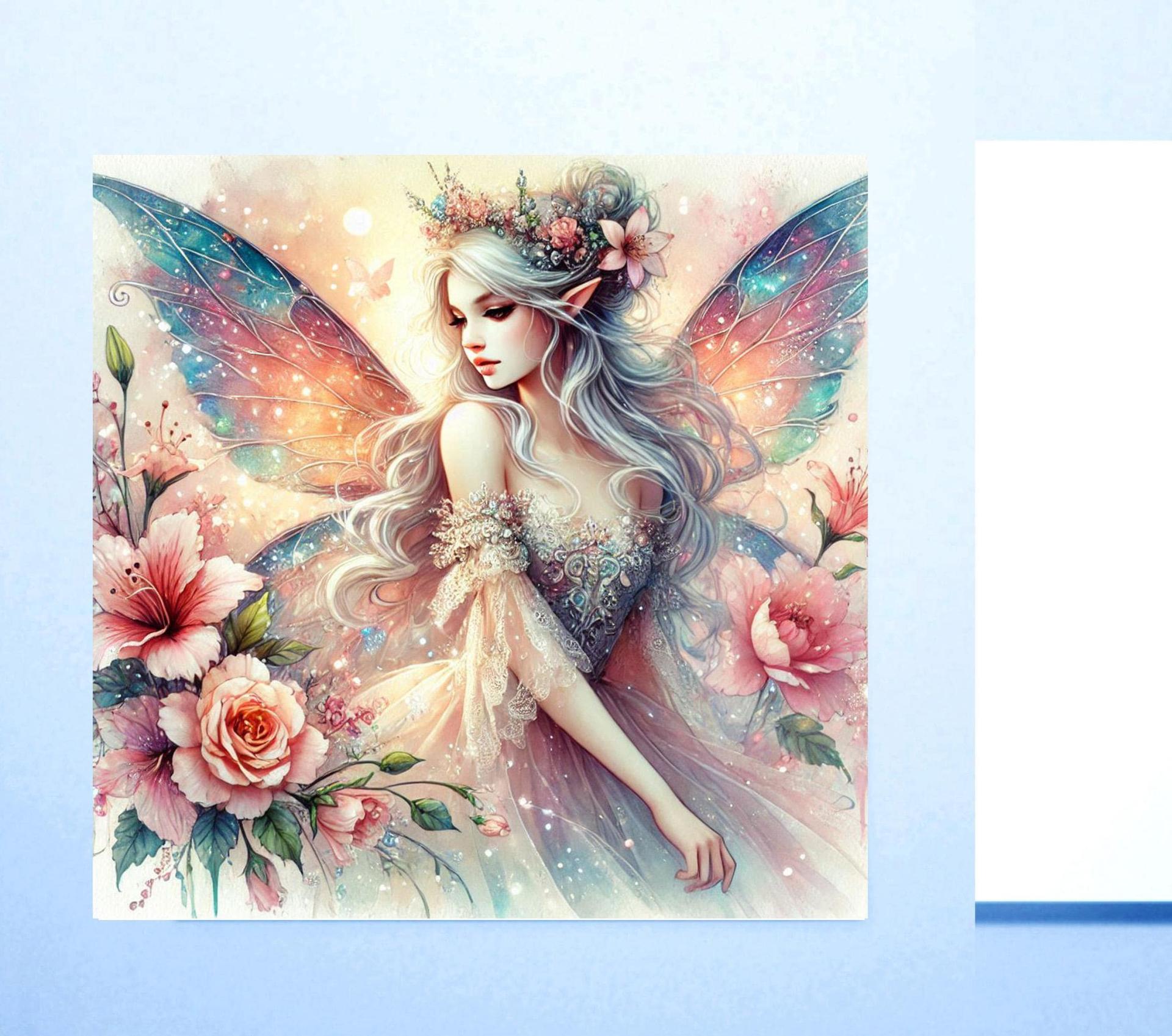 Fairy Greeting Cards, Large and Small Notecards, Birthday, Invitations