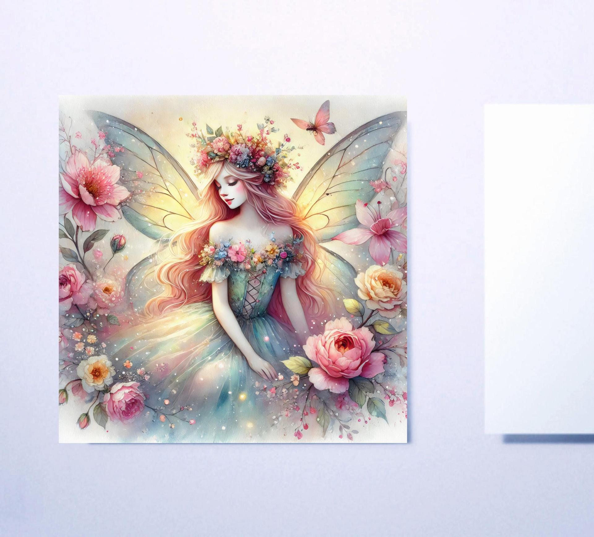 Set of 3 Designs, Fairy Greeting Cards, Bulk Pack of Cards