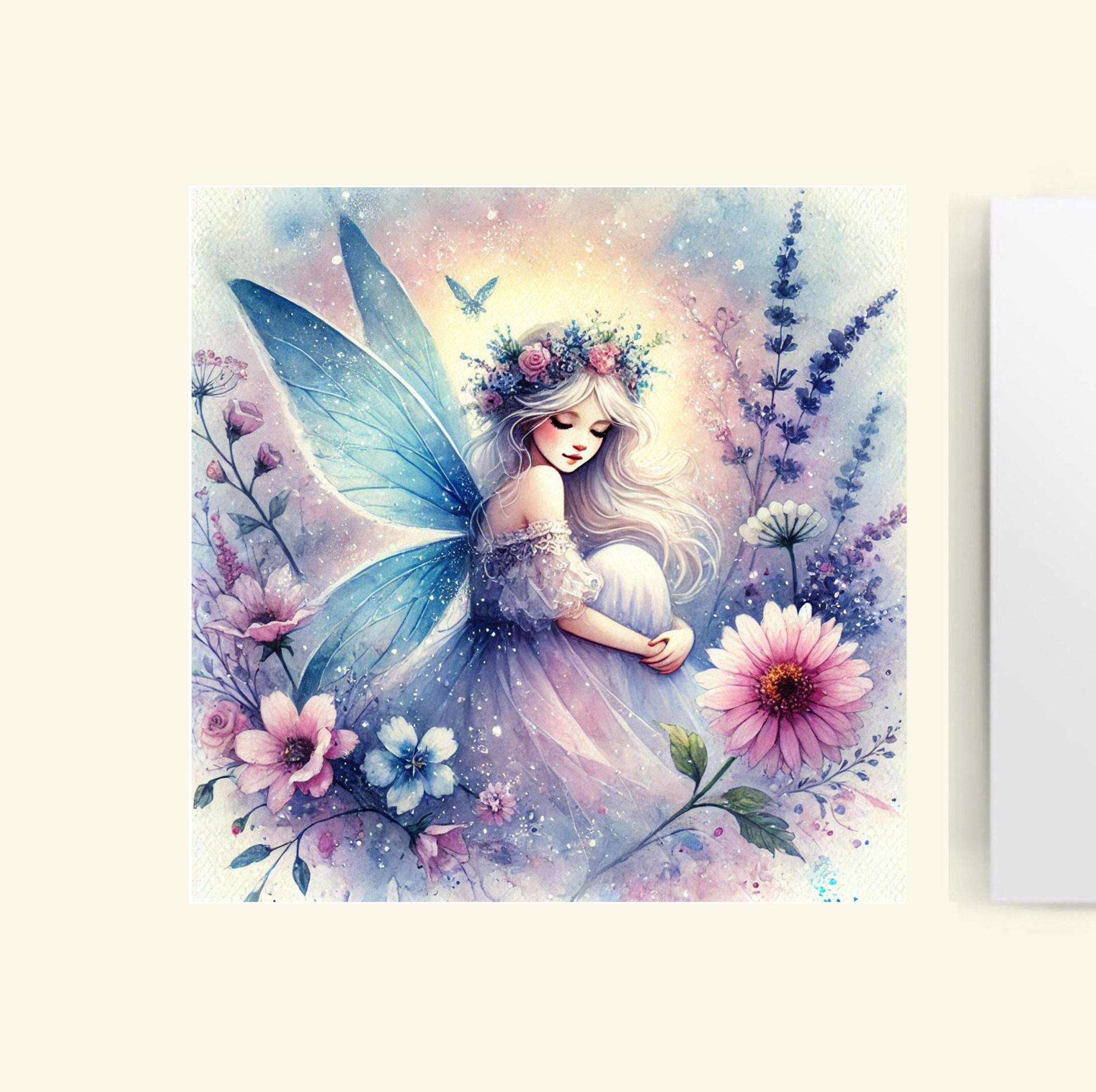 Set of 3 Designs, Fairy Greeting Cards, Bulk Pack of Cards