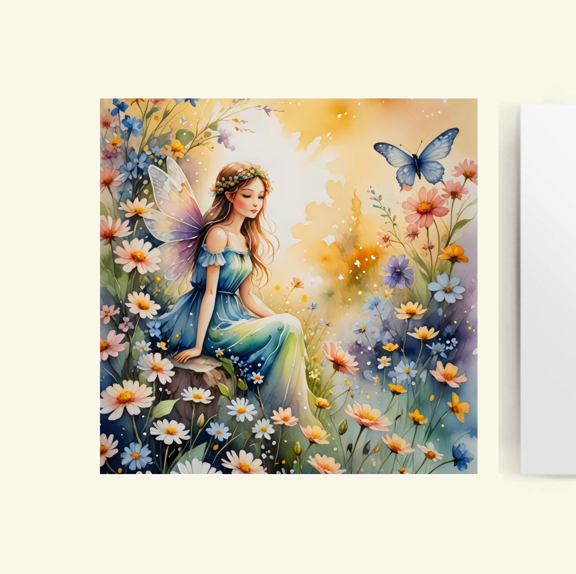 Set of 3 Designs, Fairy Greeting Cards, Bulk Pack of Cards
