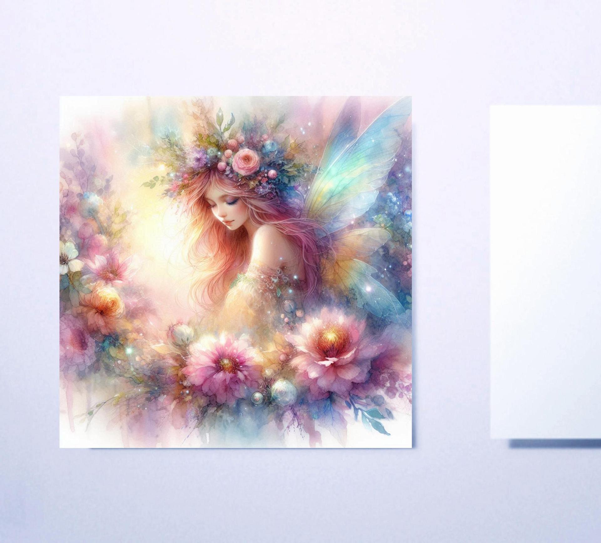Set of 3 Designs, Fairy Greeting Cards, Bulk Pack of Cards