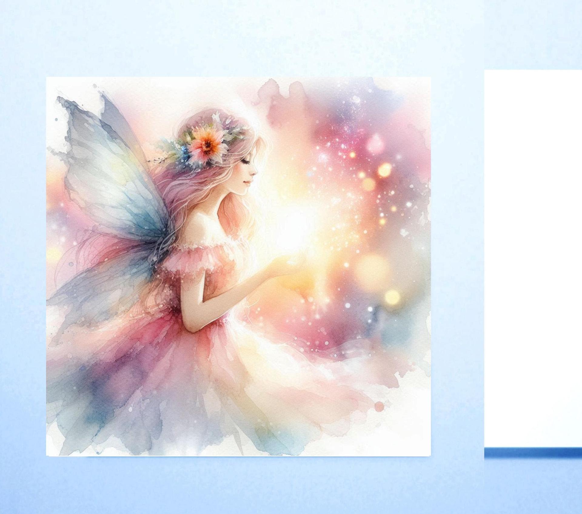 Fairy Greeting Cards, Large and Small Notecards, Birthday, Invitations