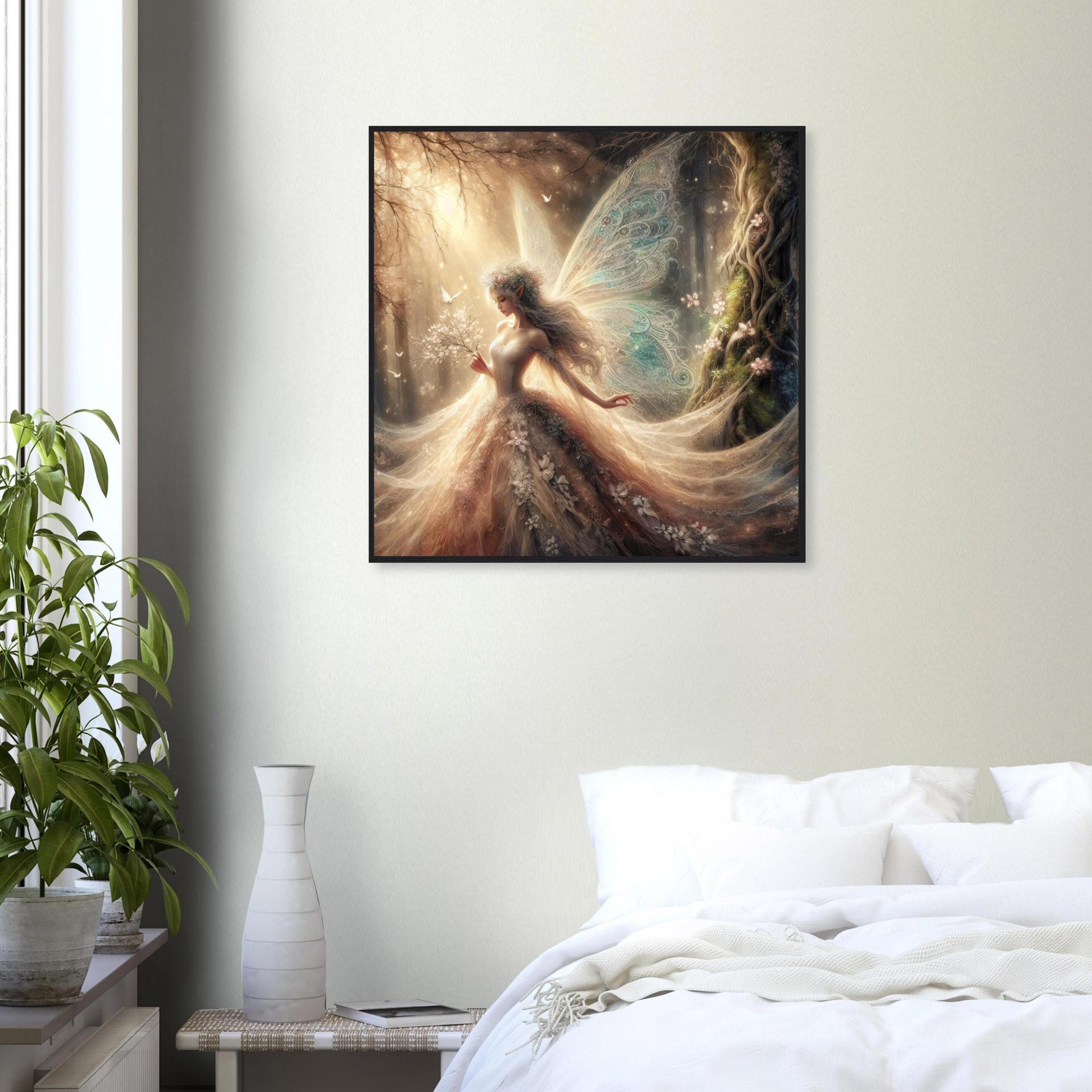 Wood Print, Fairy, Original Art, Print on Wood, Ready to Hang