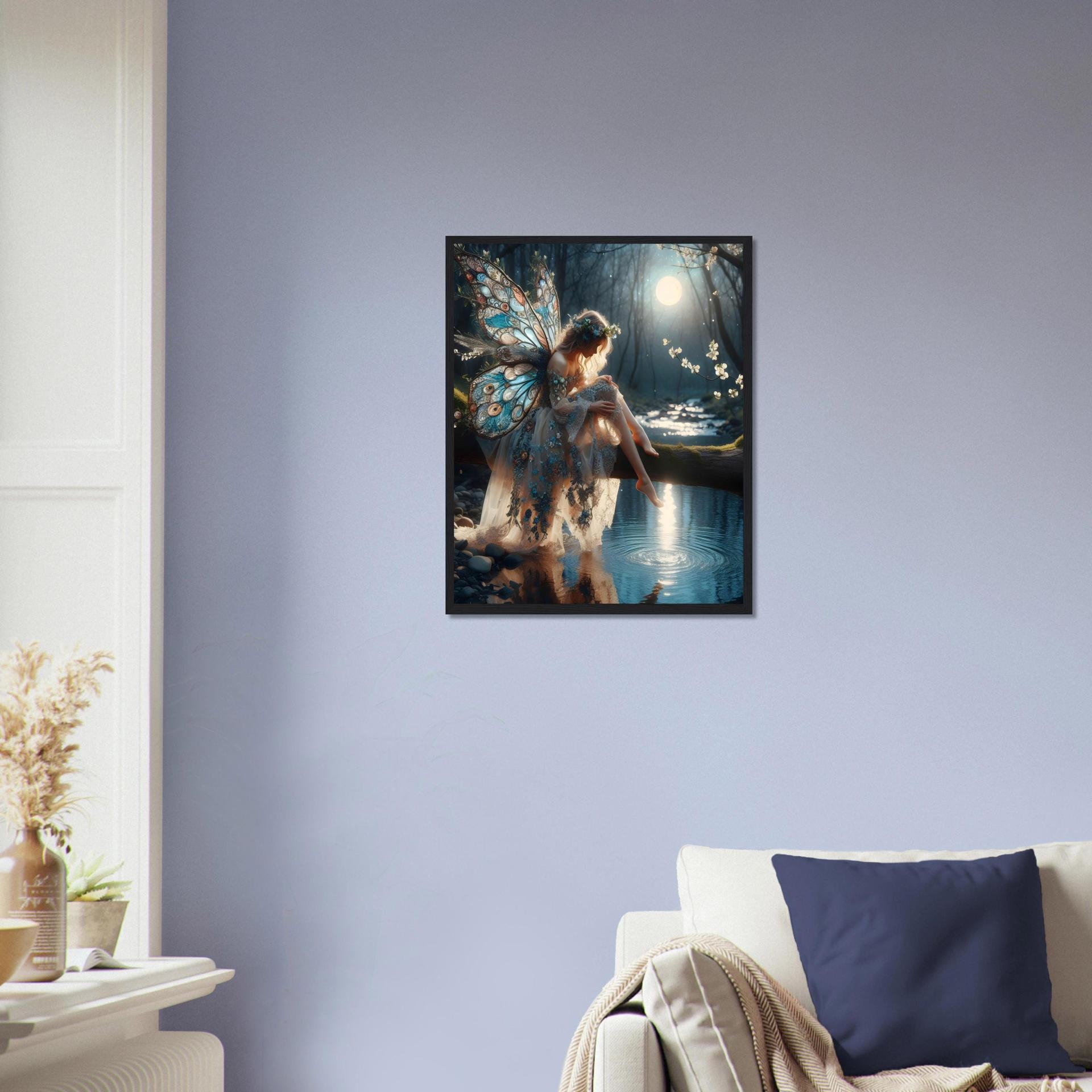 Fairy, Original Art Print, Framed or Unframed