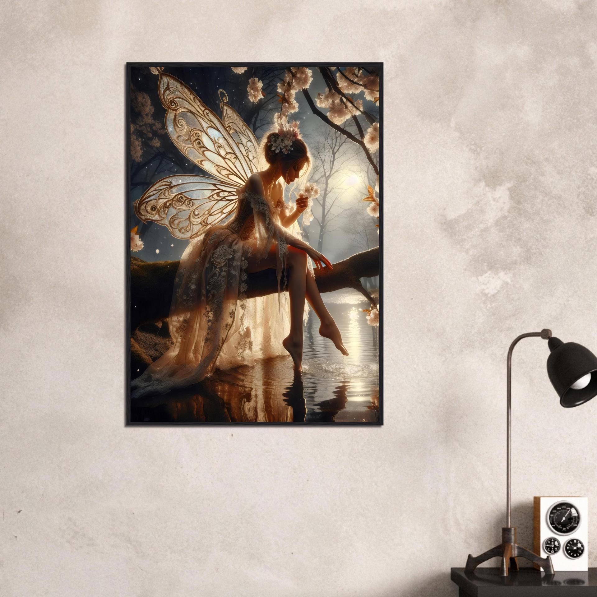 Fairy, Original Art Print, Framed or Unframed