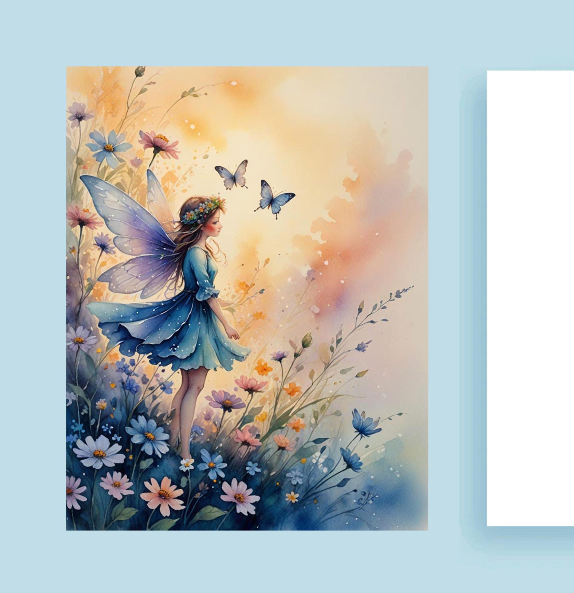 Fairy - Greeting Cards - Fae Note Cards, Single or Bulk Pack of 10
