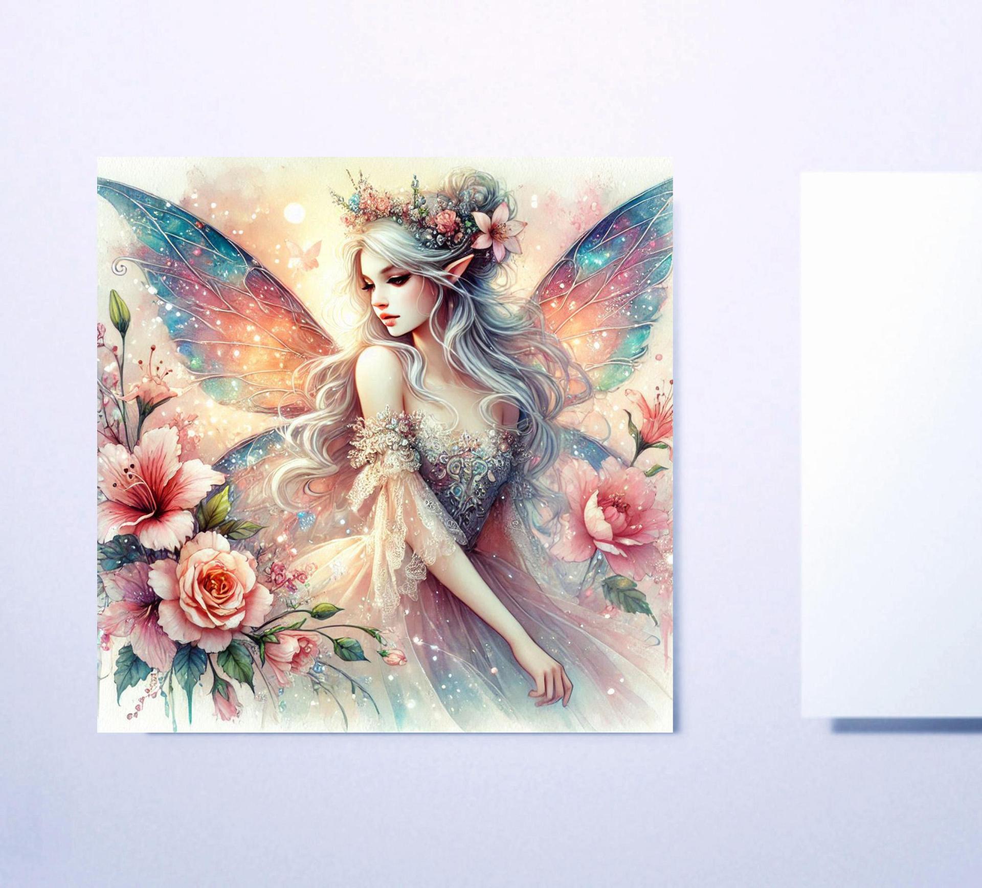 Fairy Greeting Cards, Large and Small Notecards, Birthday, Invitations