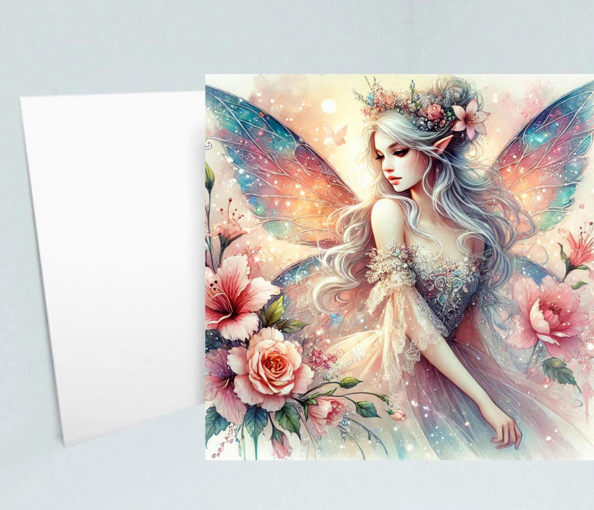 Fairy Greeting Cards, Large and Small Notecards, Birthday, Invitations