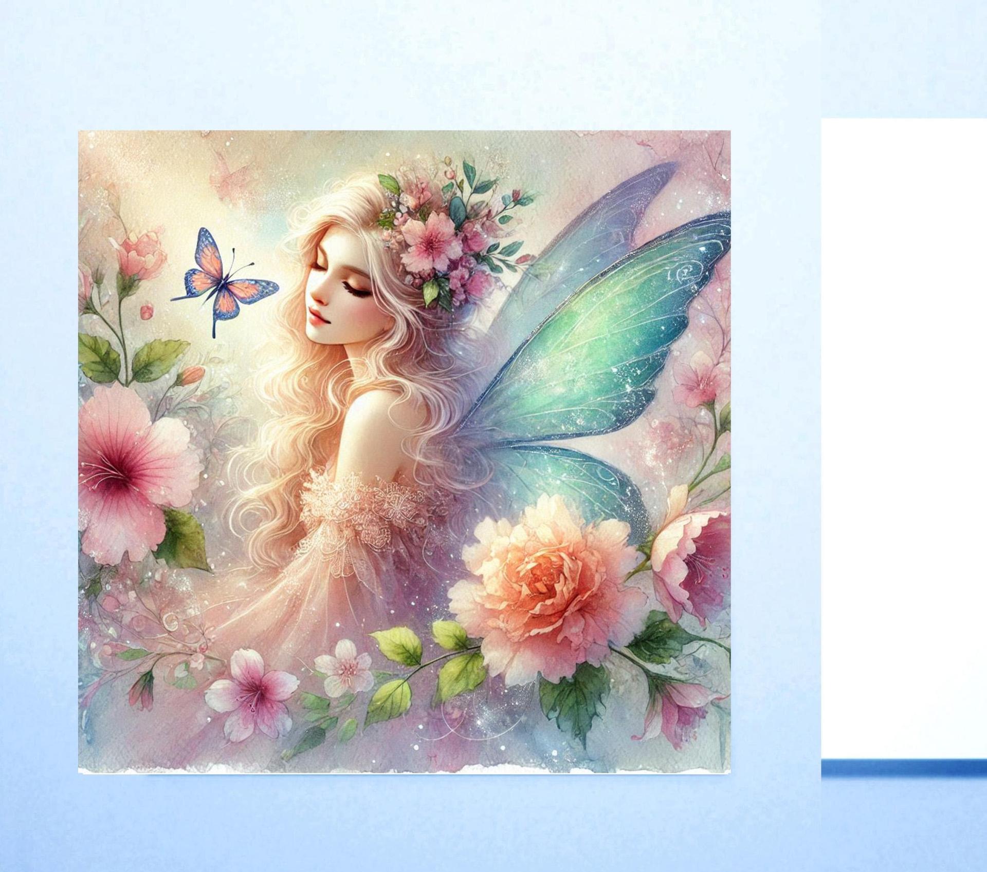 Fairy Greeting Cards, Large and Small Notecards, Birthday, Invitations