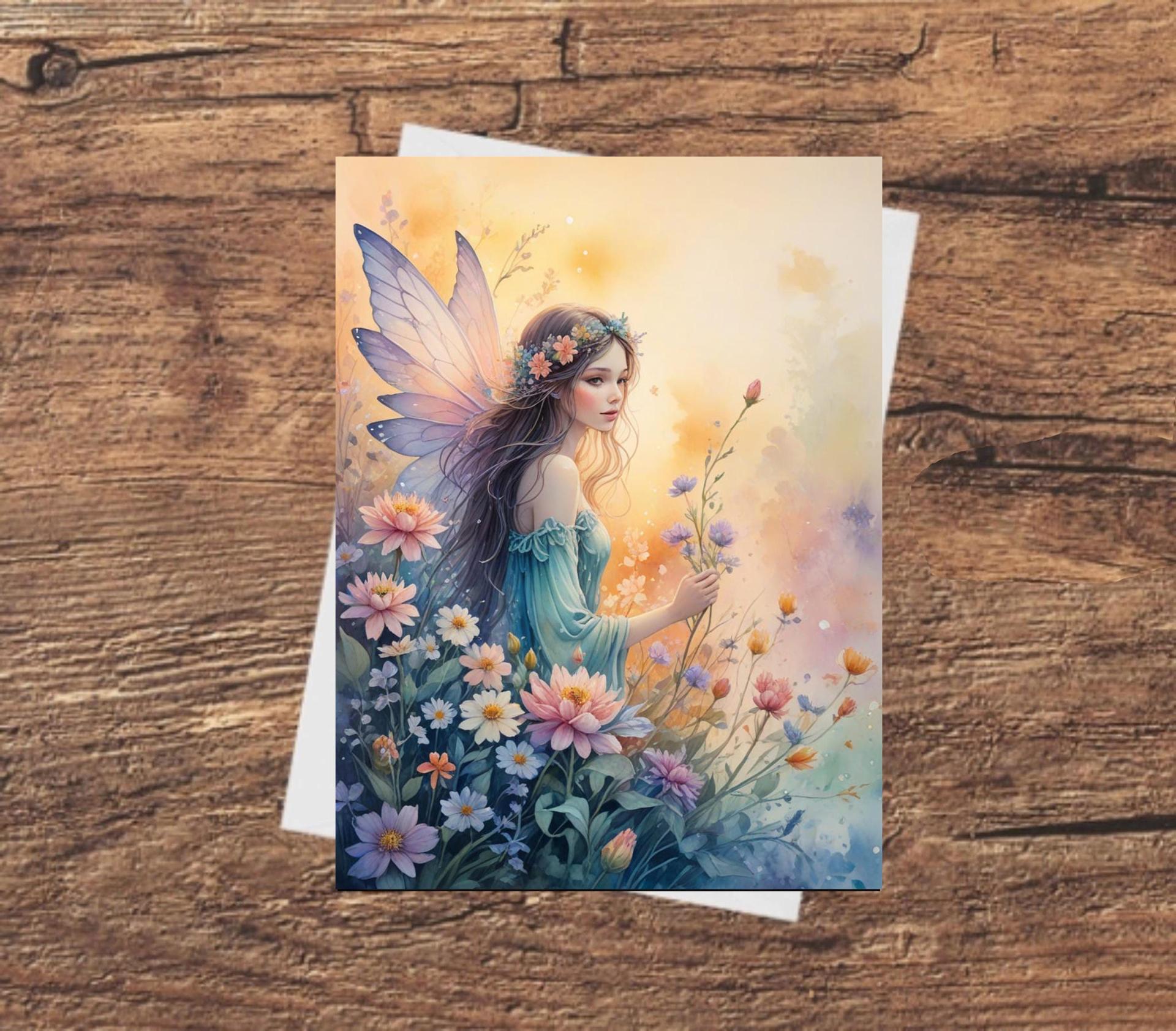 Fairy - Greeting Cards - Fae Note Cards, Single or Bulk Pack of 10