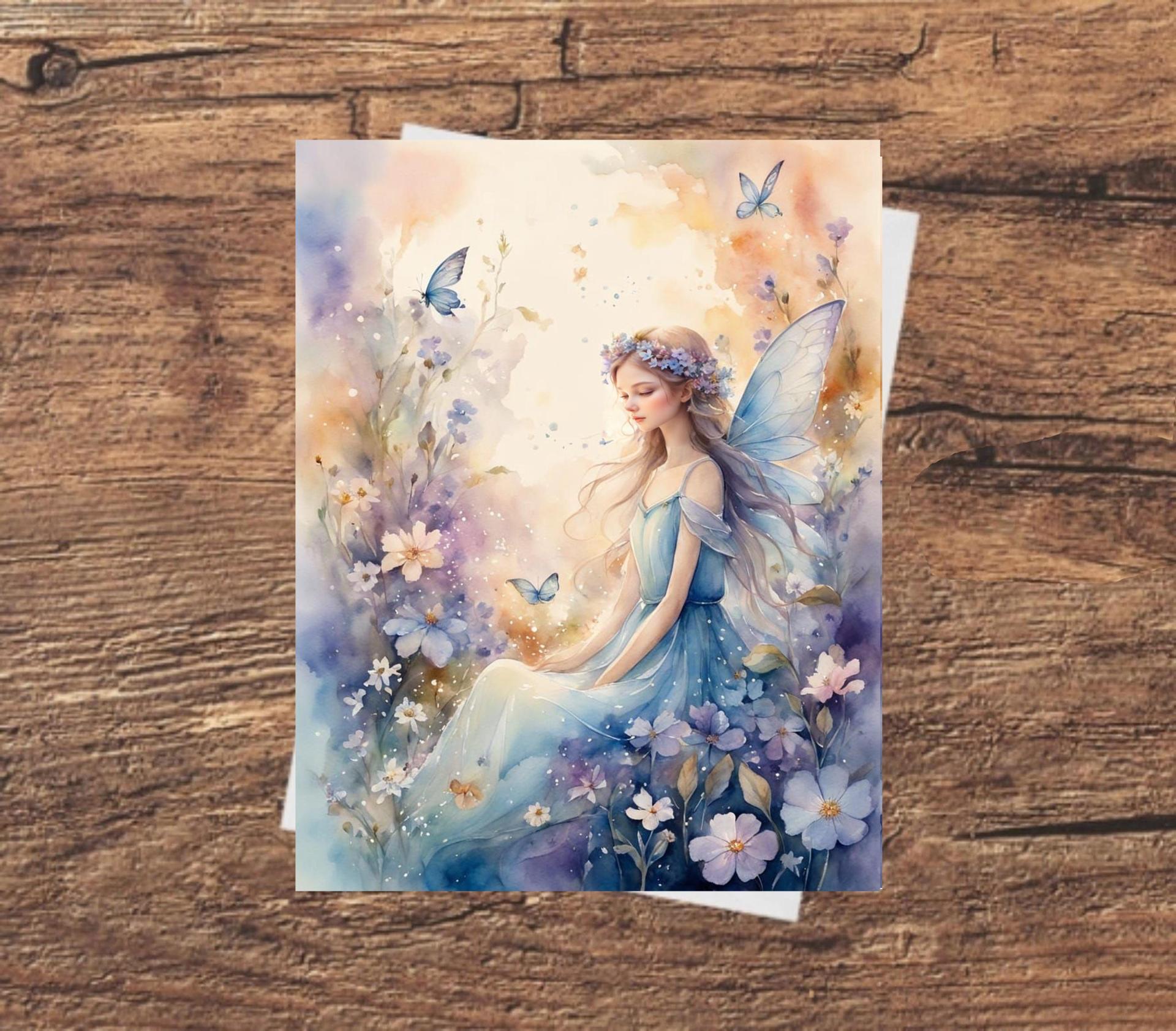 Fairy - Greeting Cards - Fae Note Cards, Single or Bulk Pack of 10