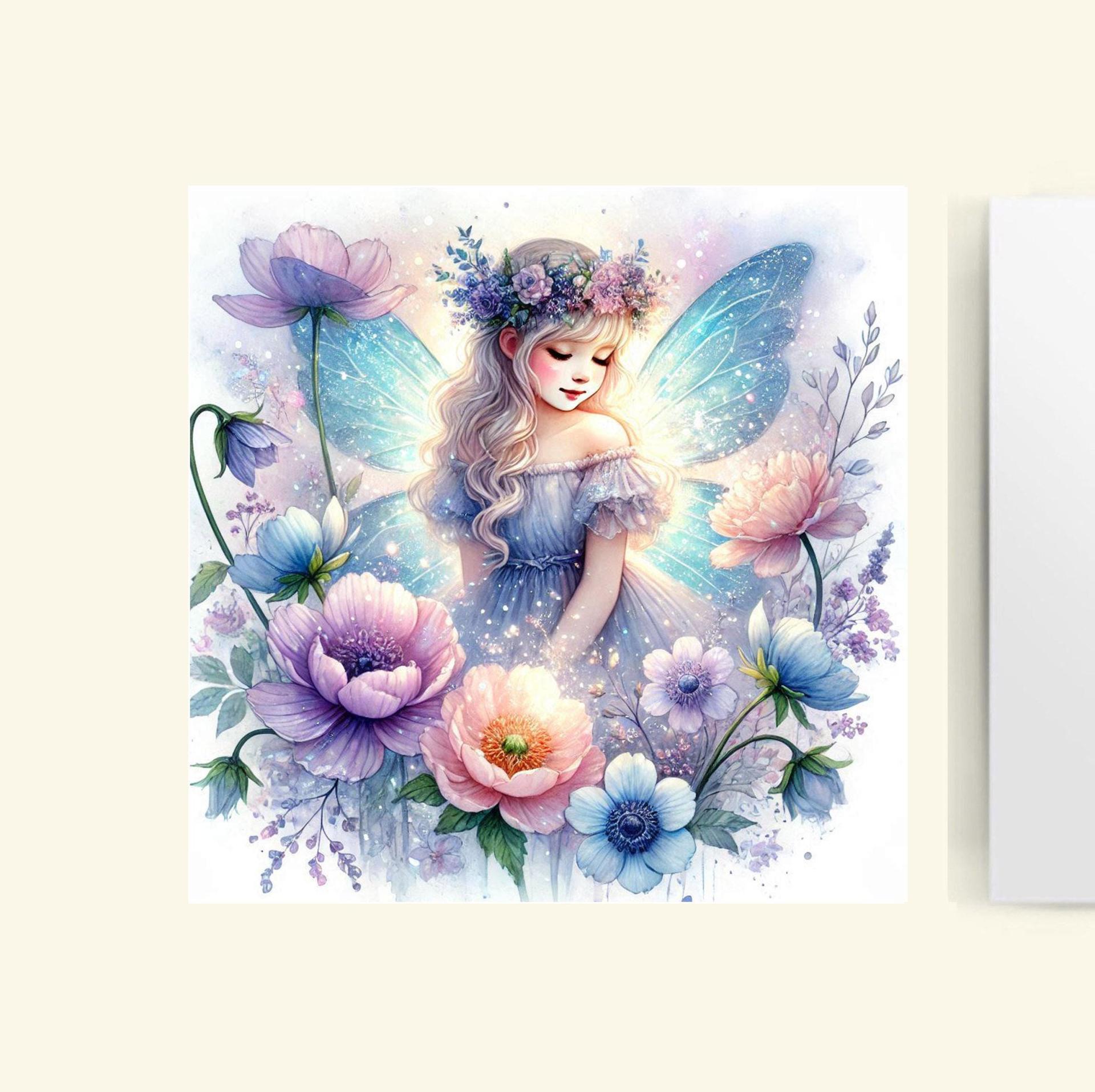 Set of 3 Designs, Fairy Greeting Cards, Bulk Pack of Cards