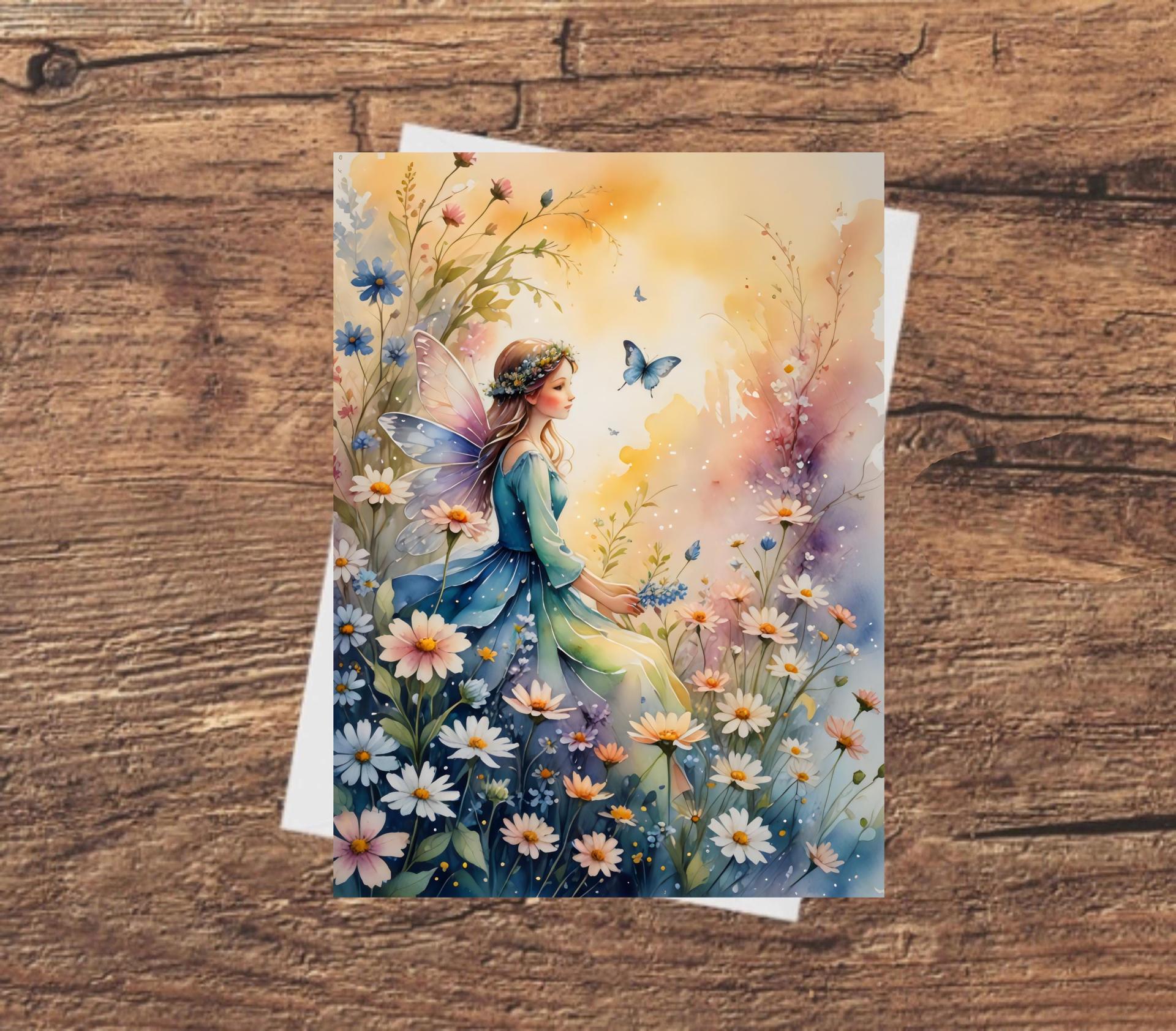 Fairy - Greeting Cards - Fae Note Cards, Single or Bulk Pack of 10