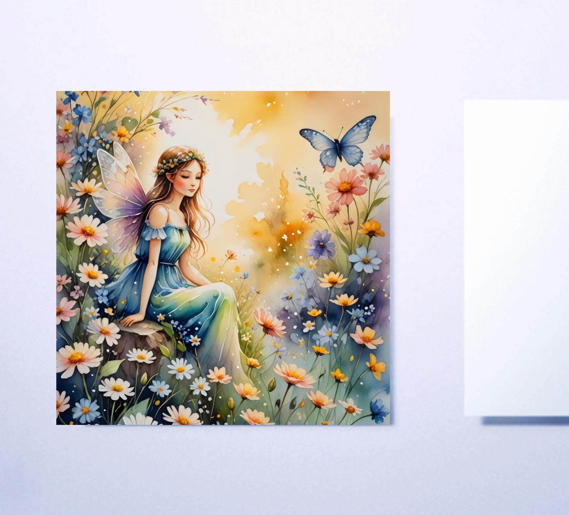 Set of 3 Designs, Fairy Greeting Cards, Bulk Pack of Cards