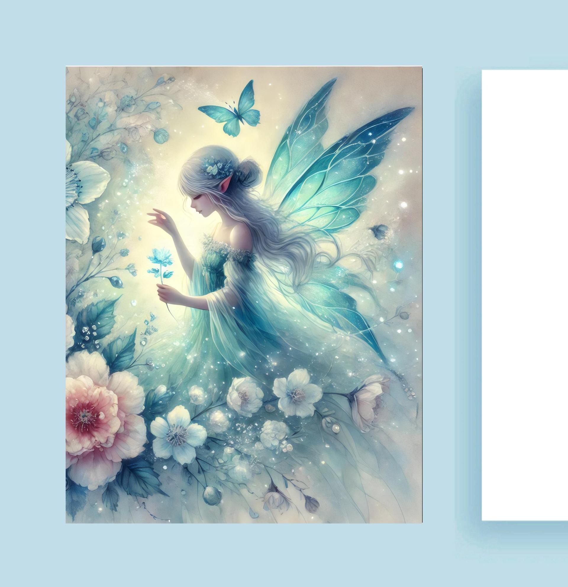 Set of 3 Designs, Fairy Greeting Cards, Bulk Pack of Cards
