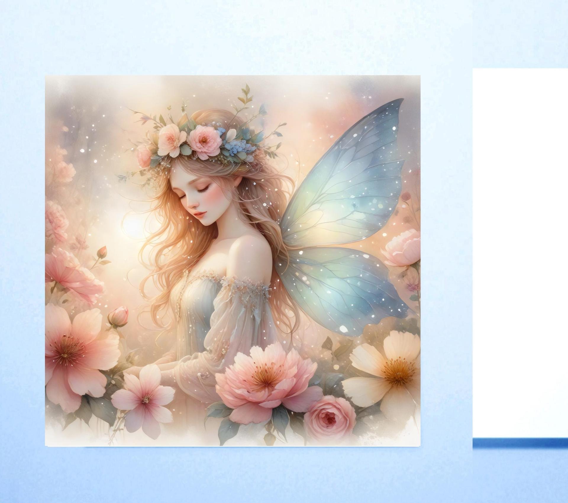 Fairy Greeting Cards, Large and Small Notecards, Birthday, Invitations
