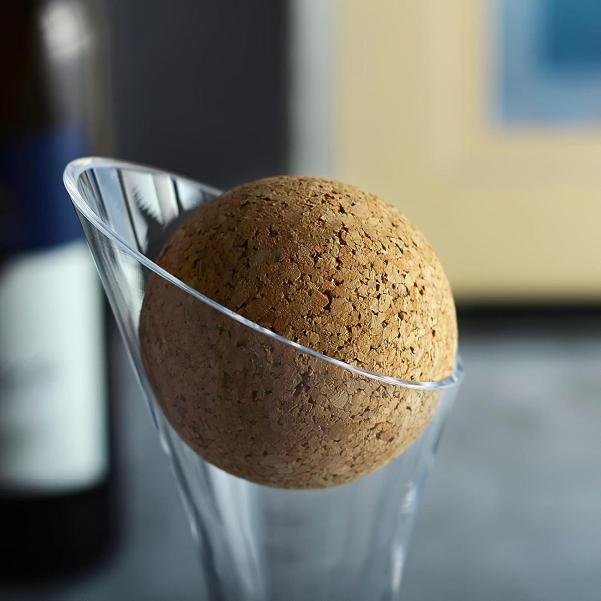 Round Cork Balls, Massage Ball, Yoga Ball, Cork Lid for Decanter, Decorative Bottles - Multiple Sizes