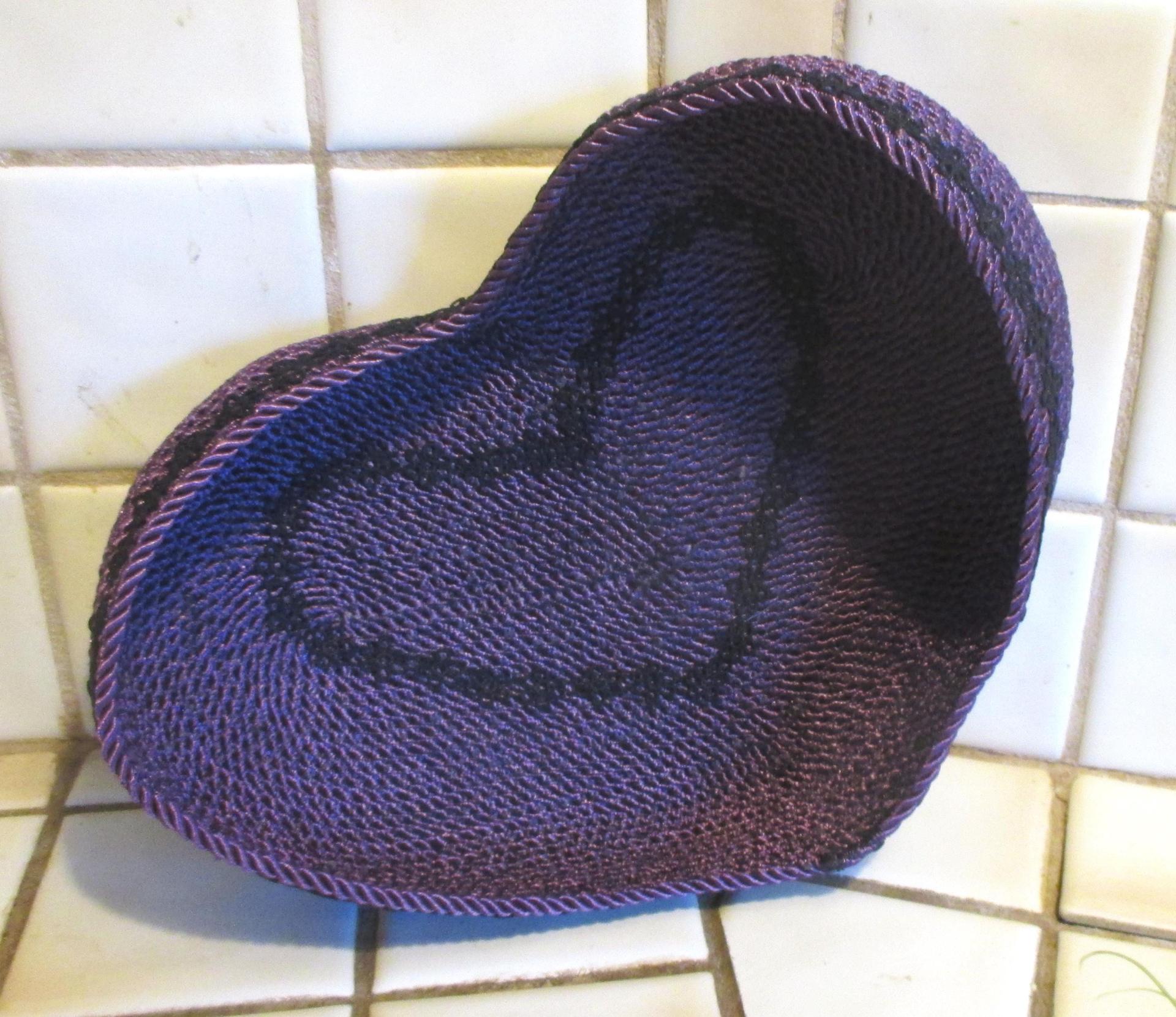 Rope Bowls,  Handmade Heart Shape Rope Bowls