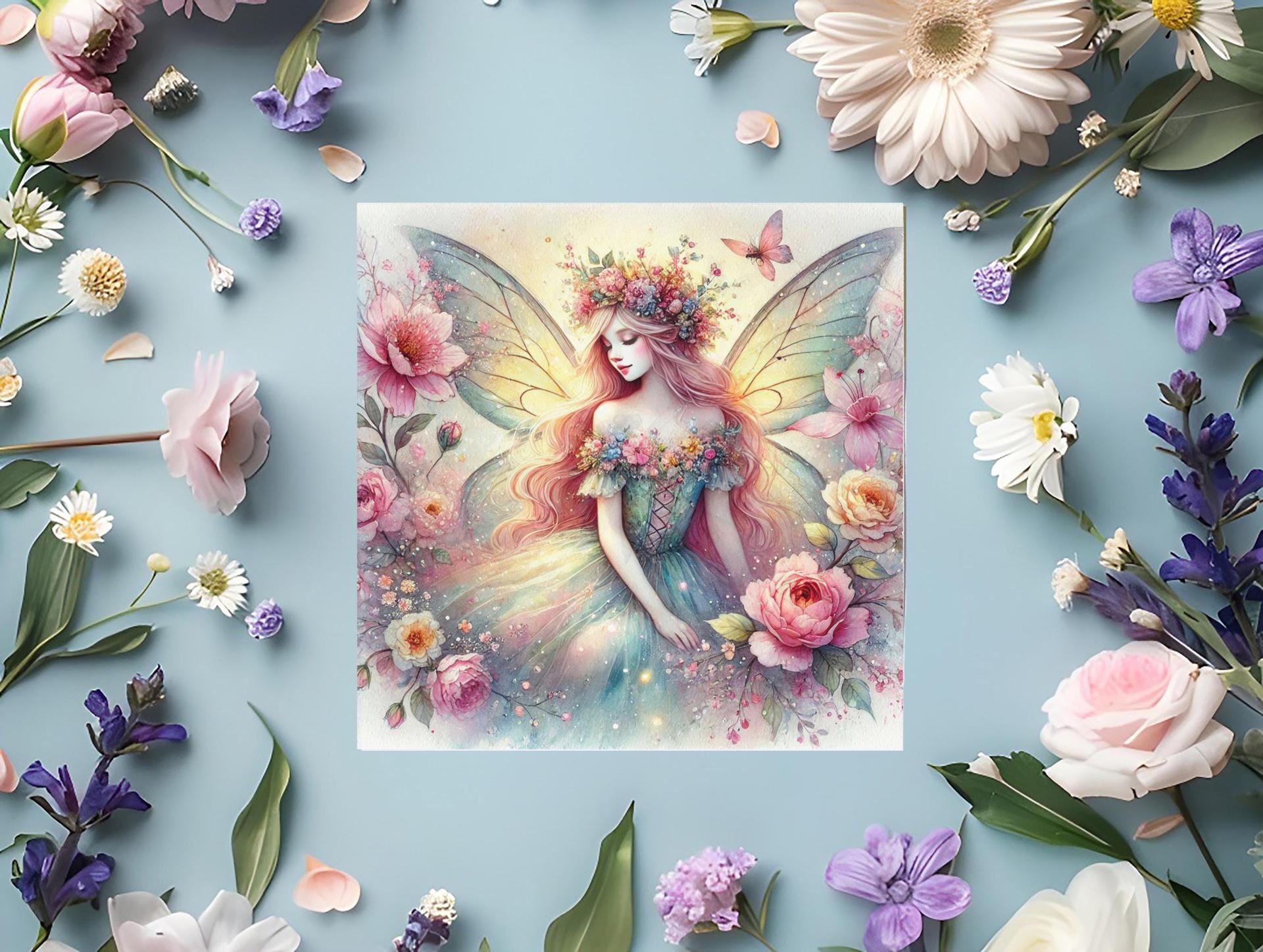 Fairy Greeting Cards, Large and Small Notecards, Birthday, Invitations