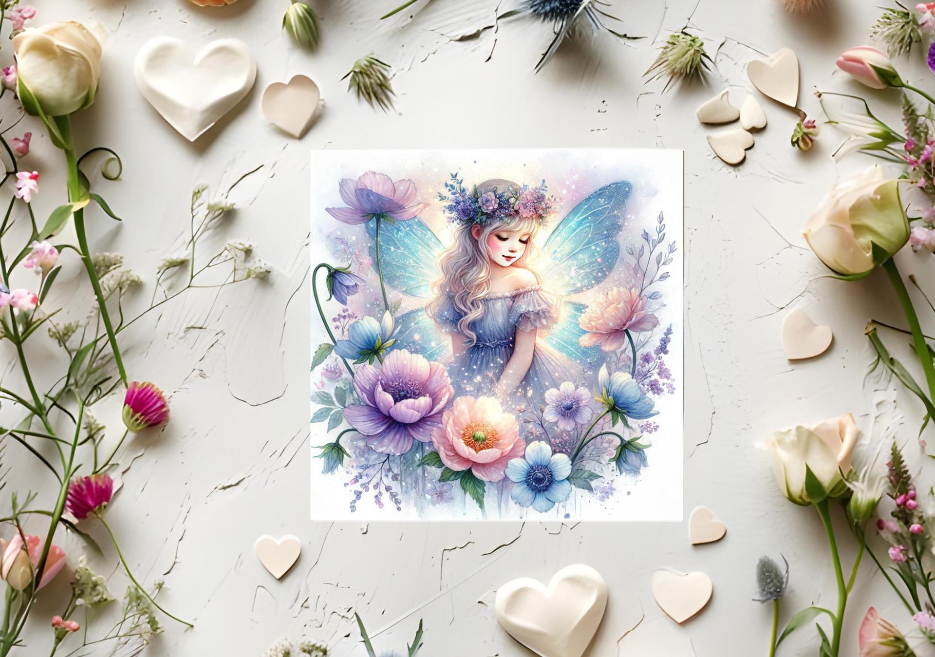 Fairy Greeting Cards, Large and Small Notecards, Birthday, Invitations