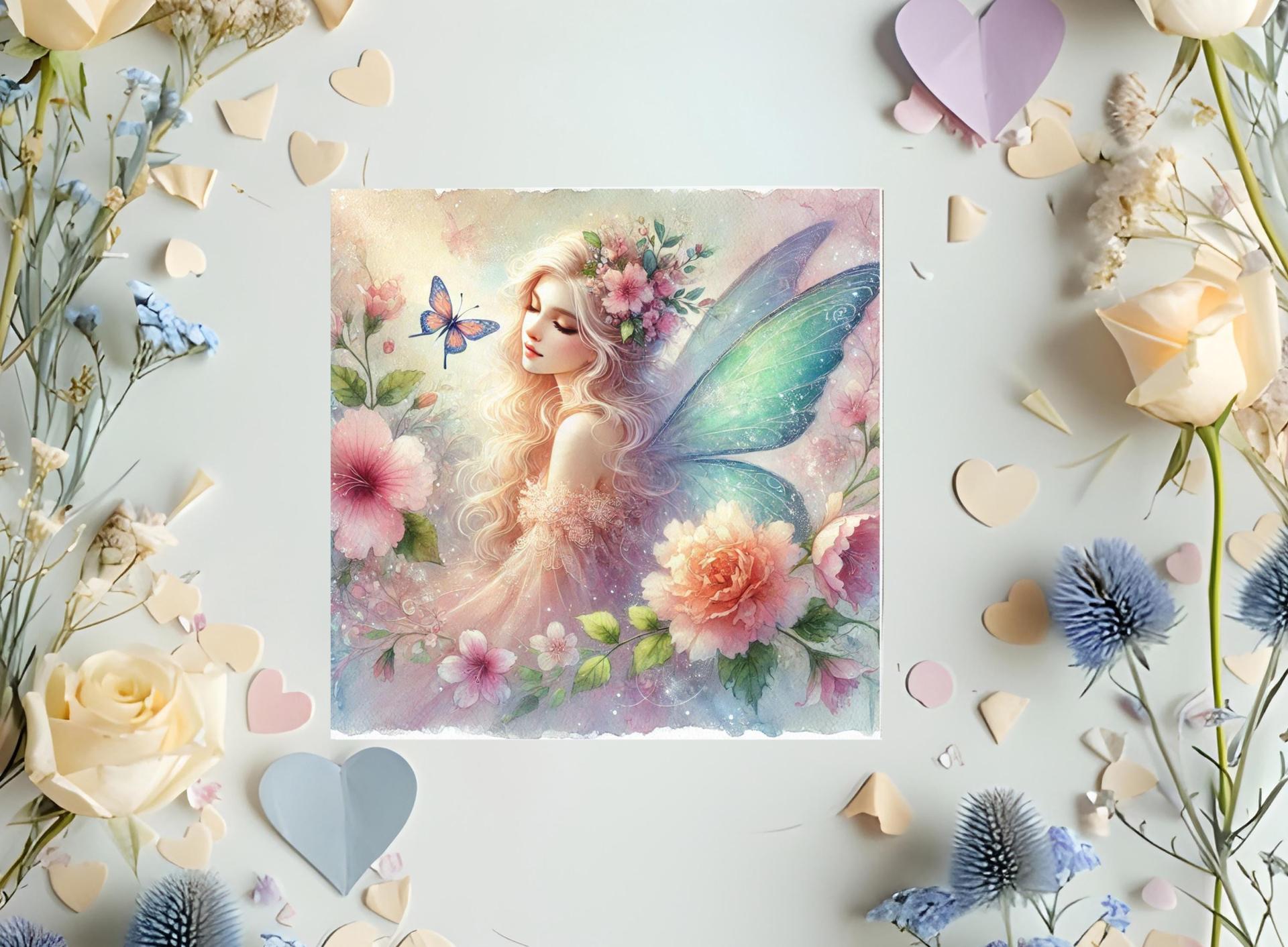 Fairy Greeting Cards, Large and Small Notecards, Birthday, Invitations