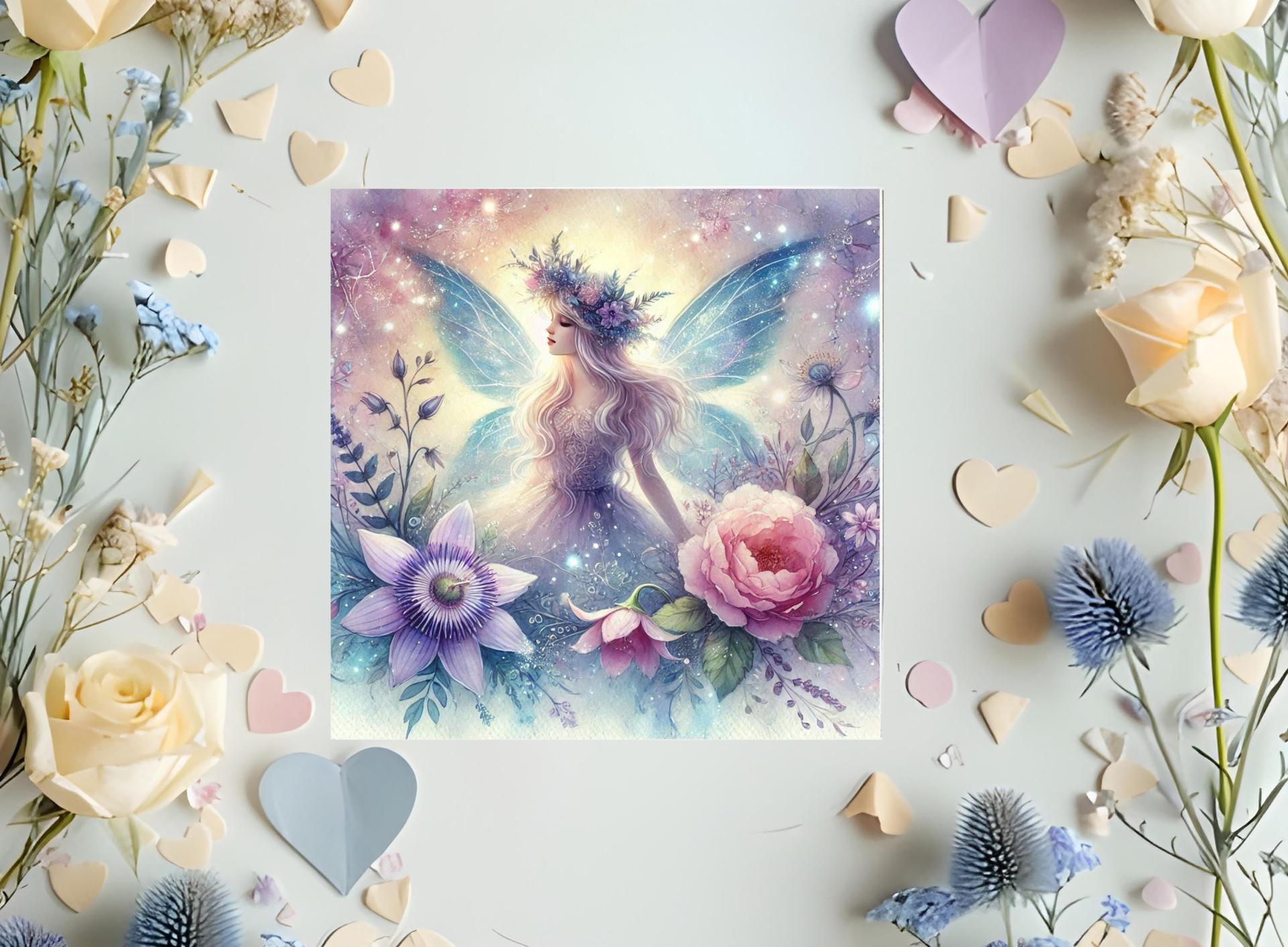 Fairy Greeting Cards, Large and Small Notecards, Birthday, Invitations