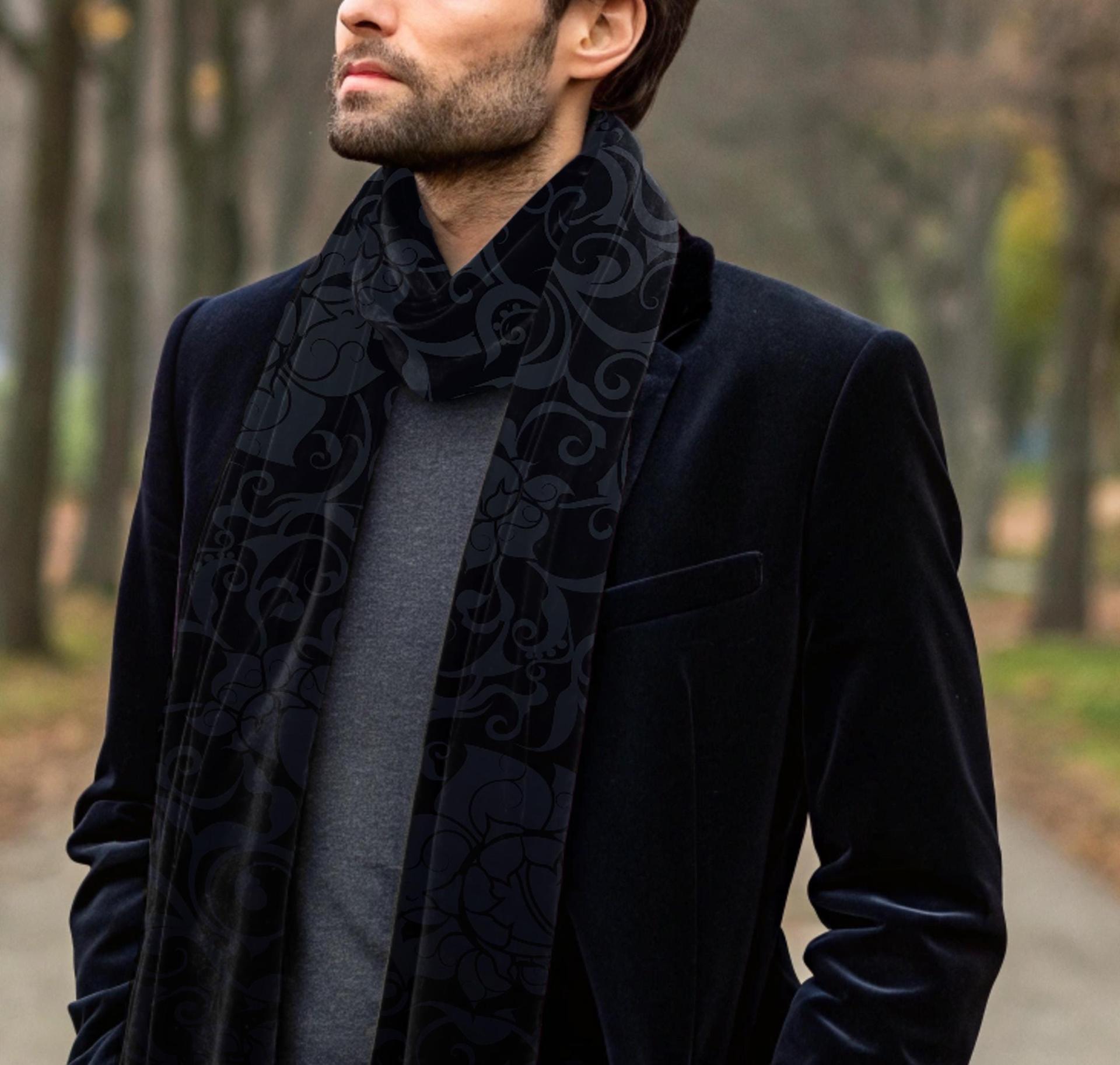 Velvet Scarf - Soft long Scarf, Multiple colors