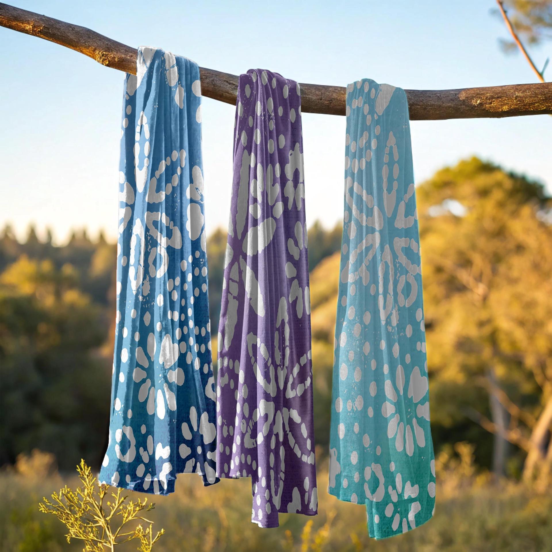 Velvet Scarf - Soft long Scarf, Multiple colors