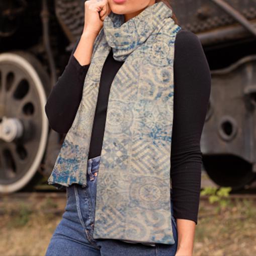 Velvet Scarf - Soft long Scarf